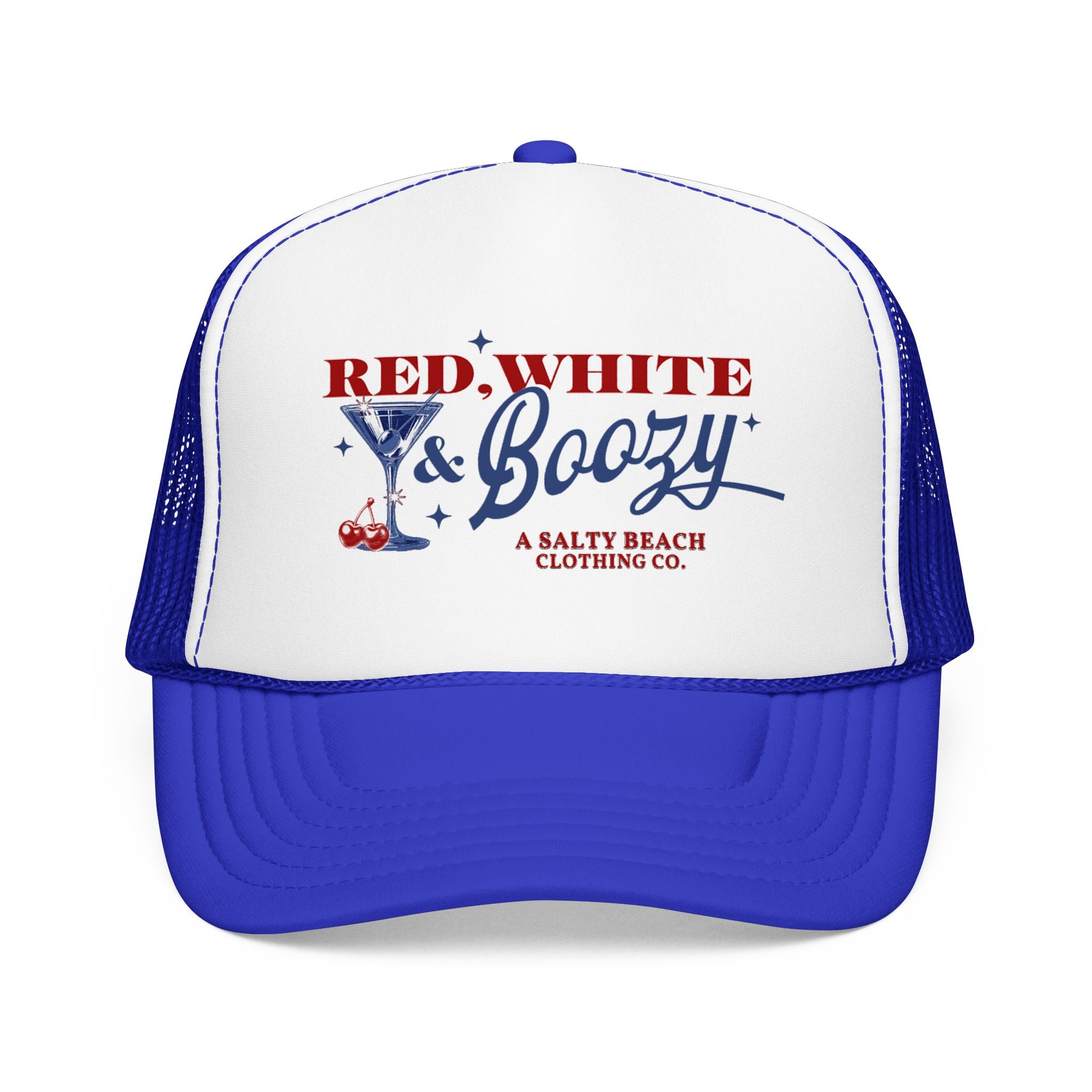 Red, White, & Boozy Trucker Hat