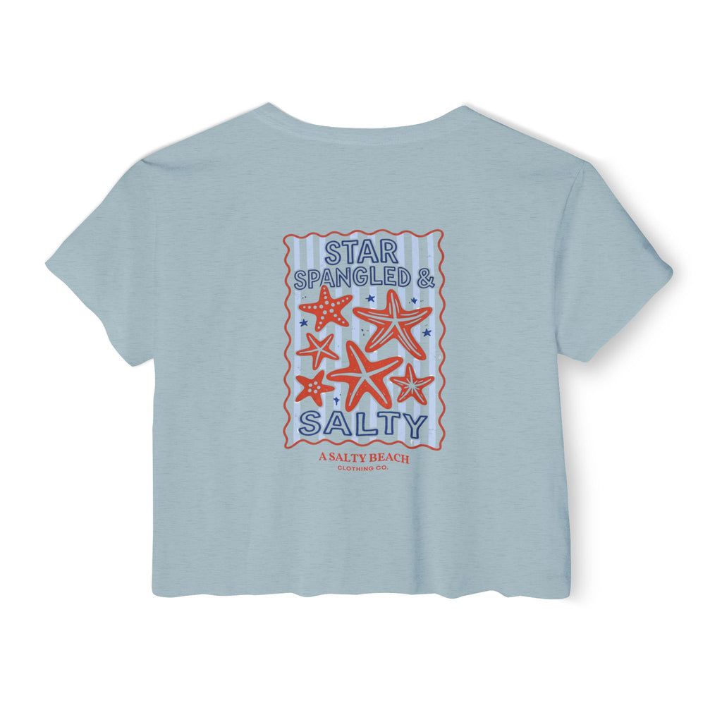 Star Spangled, & Salty Crop Tee