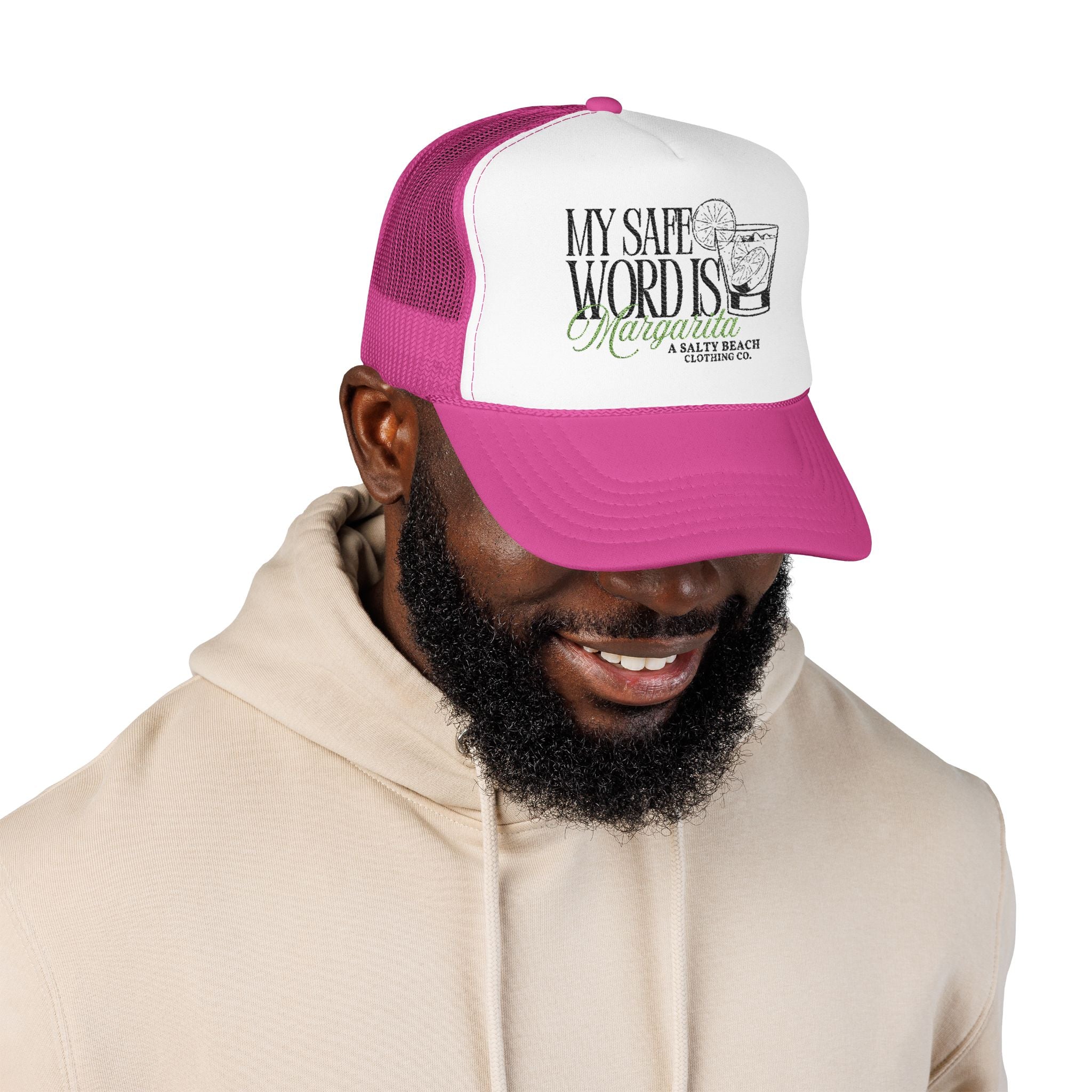 "My Safe Word Is Margarita" Trucker Hat