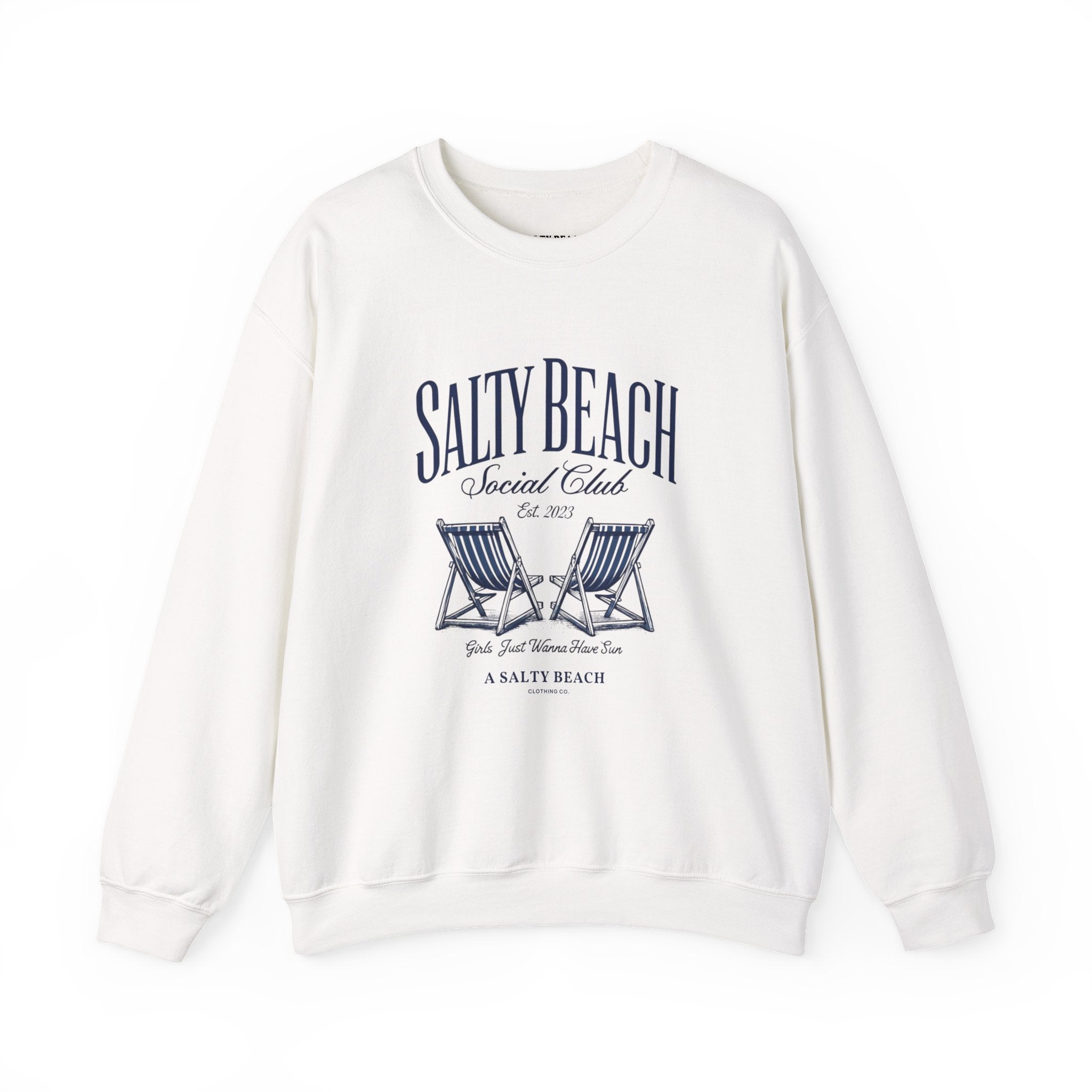 Salty Beach Social Club Crewneck