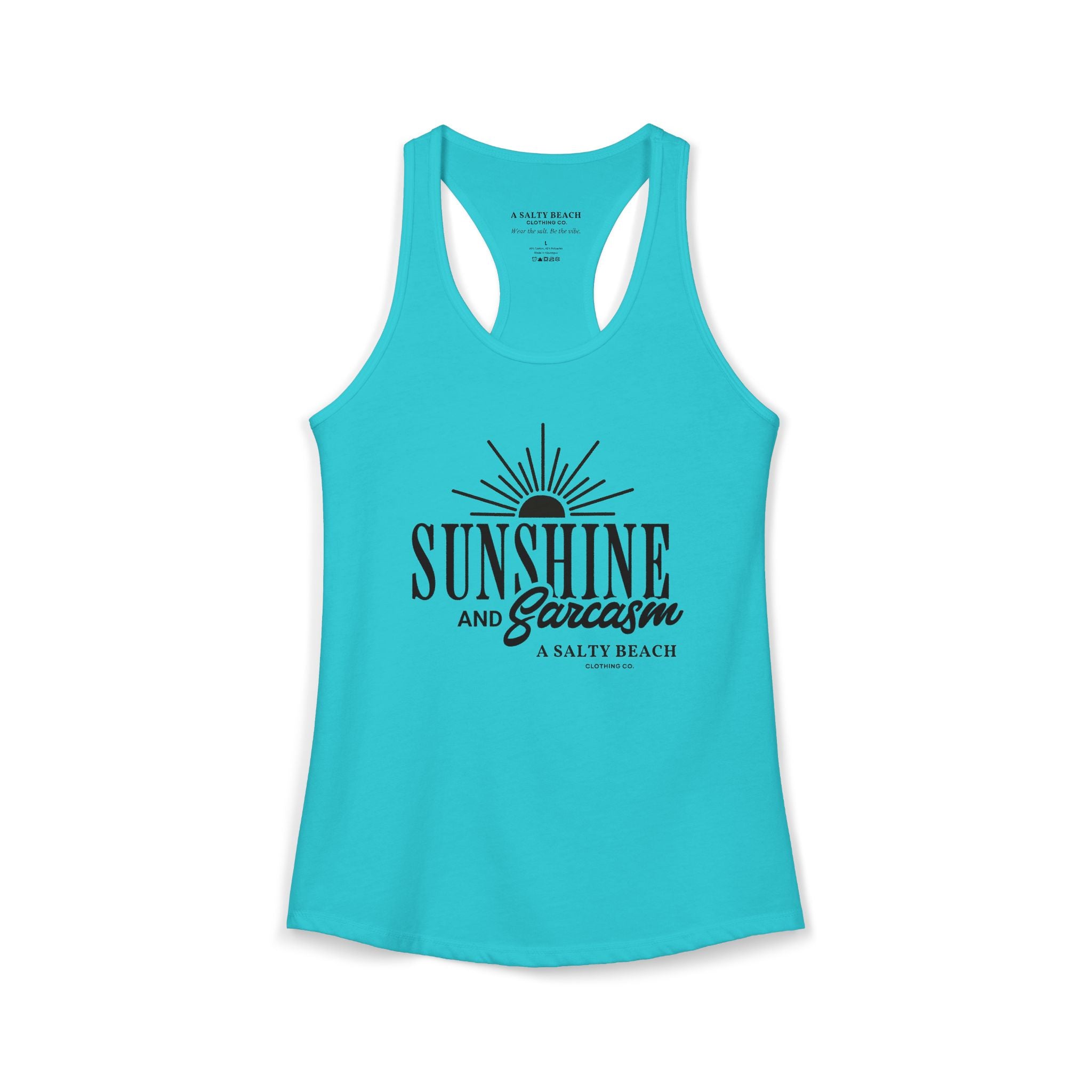 Sunshine and Sarcasm Racerback Tank
