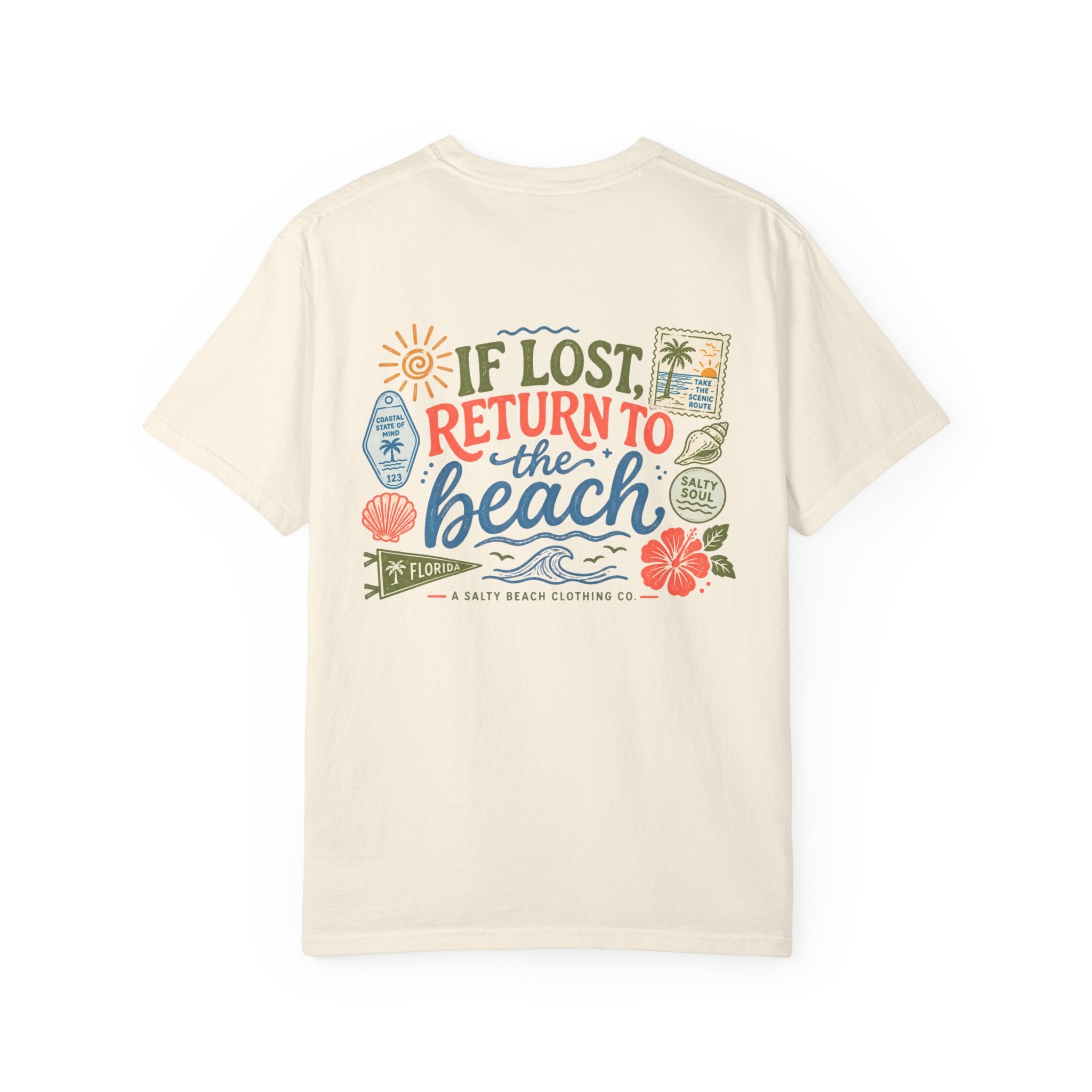 If Lost Return to the Beach Tee