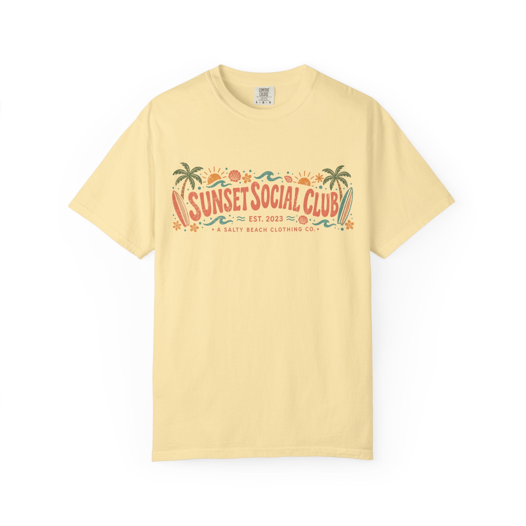 Sunset Social Club Tee