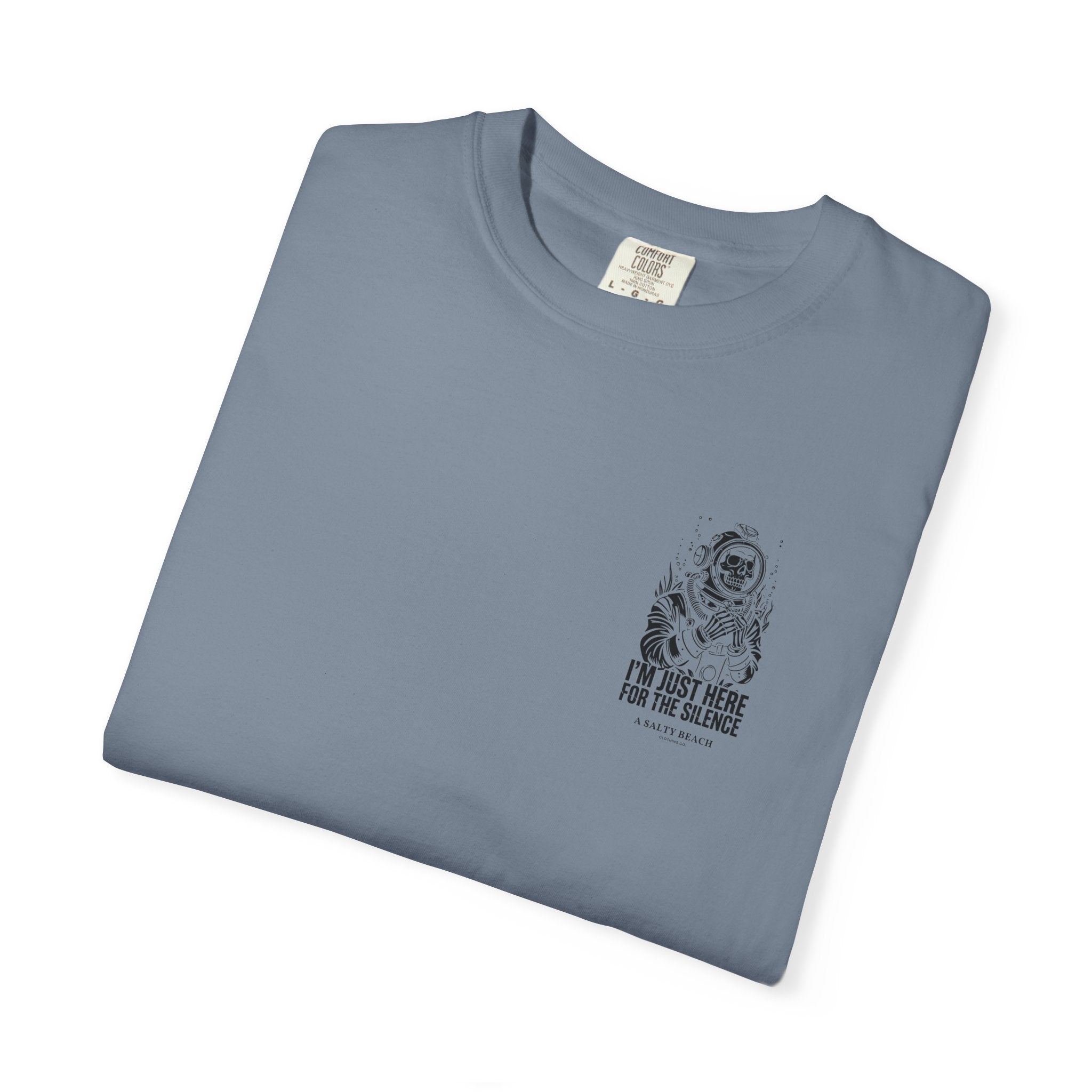 The "I'm Just Here for the Silence" Men's Tee