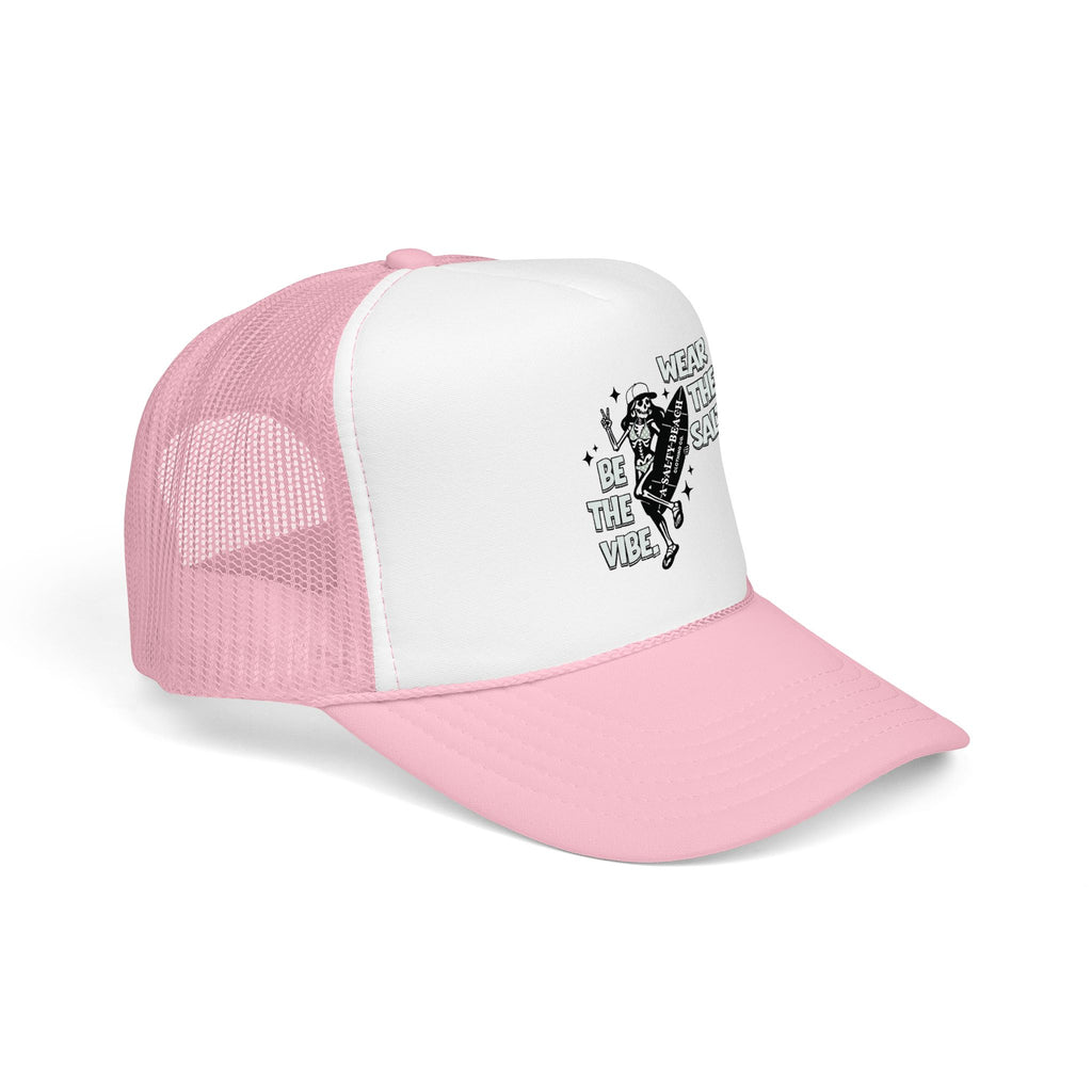 The "Skeleton Chic" Trucker Hat