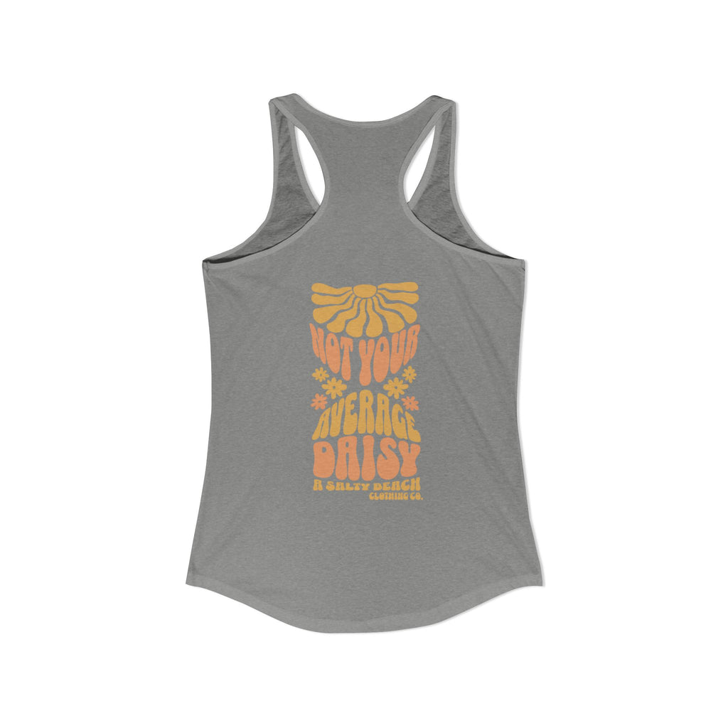 Not Your Average Daisy Racerback Tank