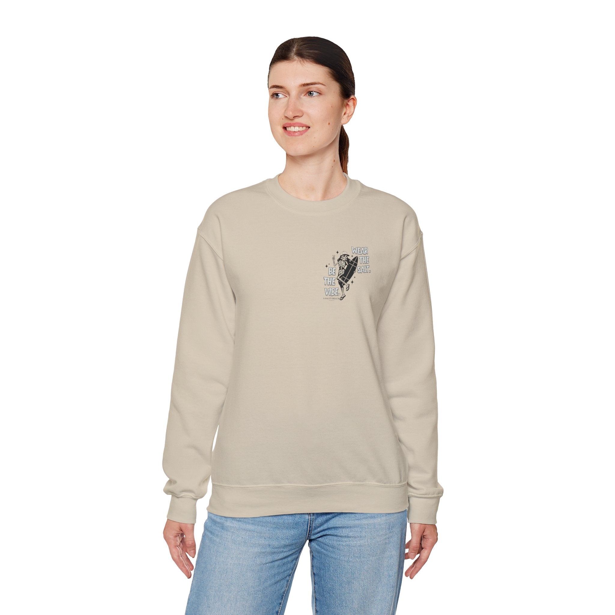 The "Skeleton Chic" Crewneck Sweatshirt