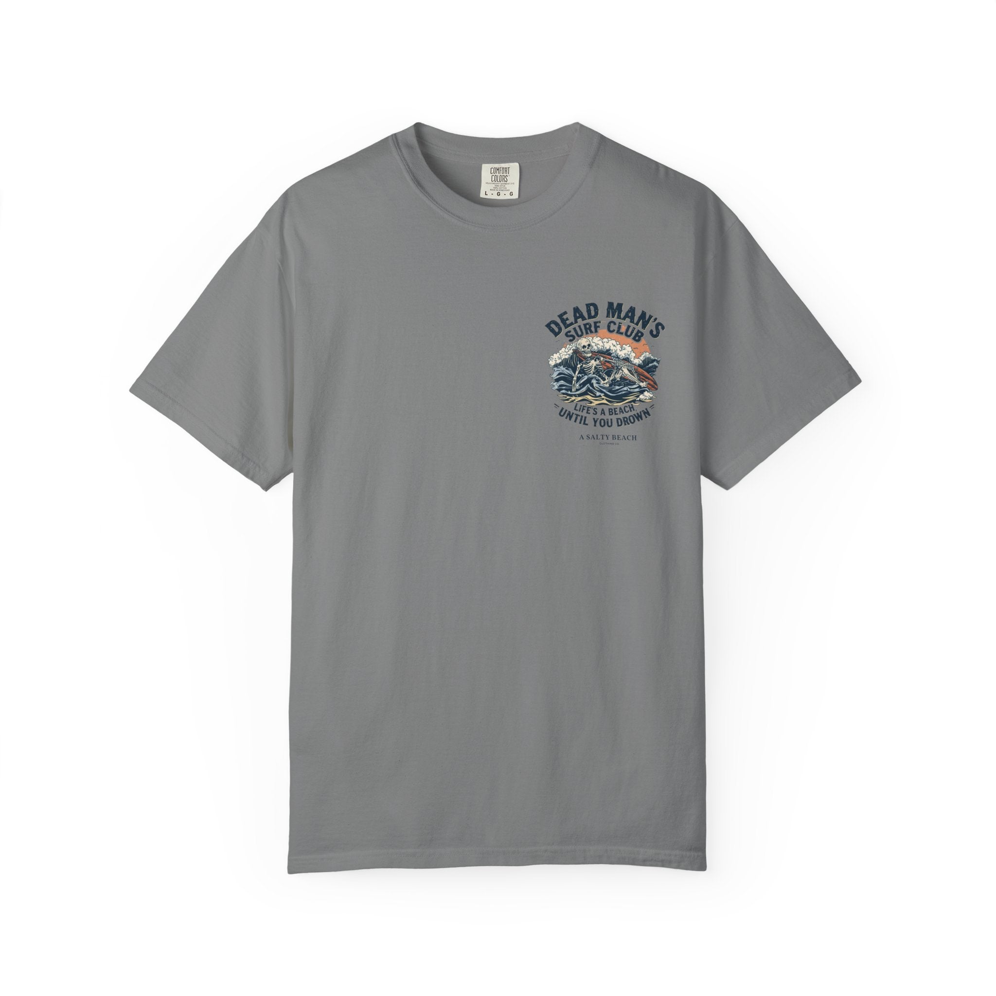 Dead Man's Surf Club 'Life's a Beach Until You Drown' Men's Tee