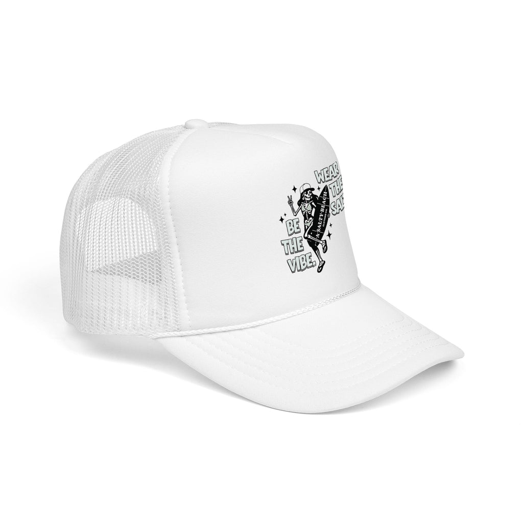 The "Skeleton Chic" Trucker Hat