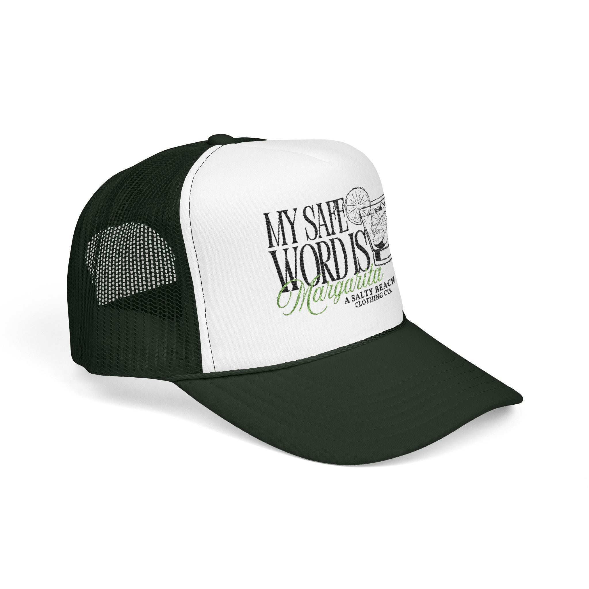 "My Safe Word Is Margarita" Trucker Hat