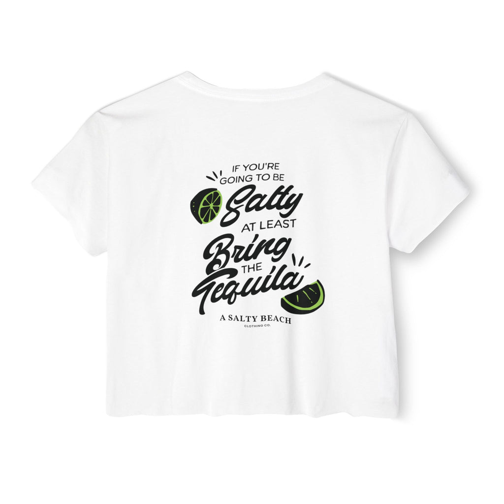 "If You're Going to be Salty" Crop Top