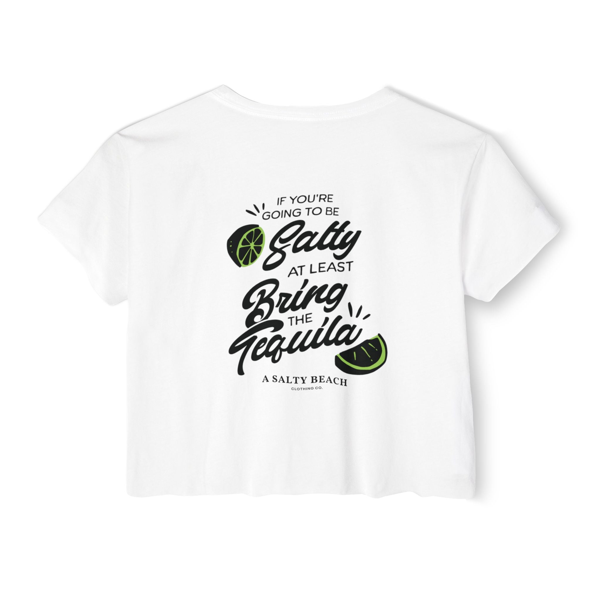 "If You're Going to be Salty" Crop Top