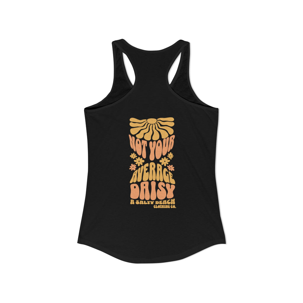 Not Your Average Daisy Racerback Tank