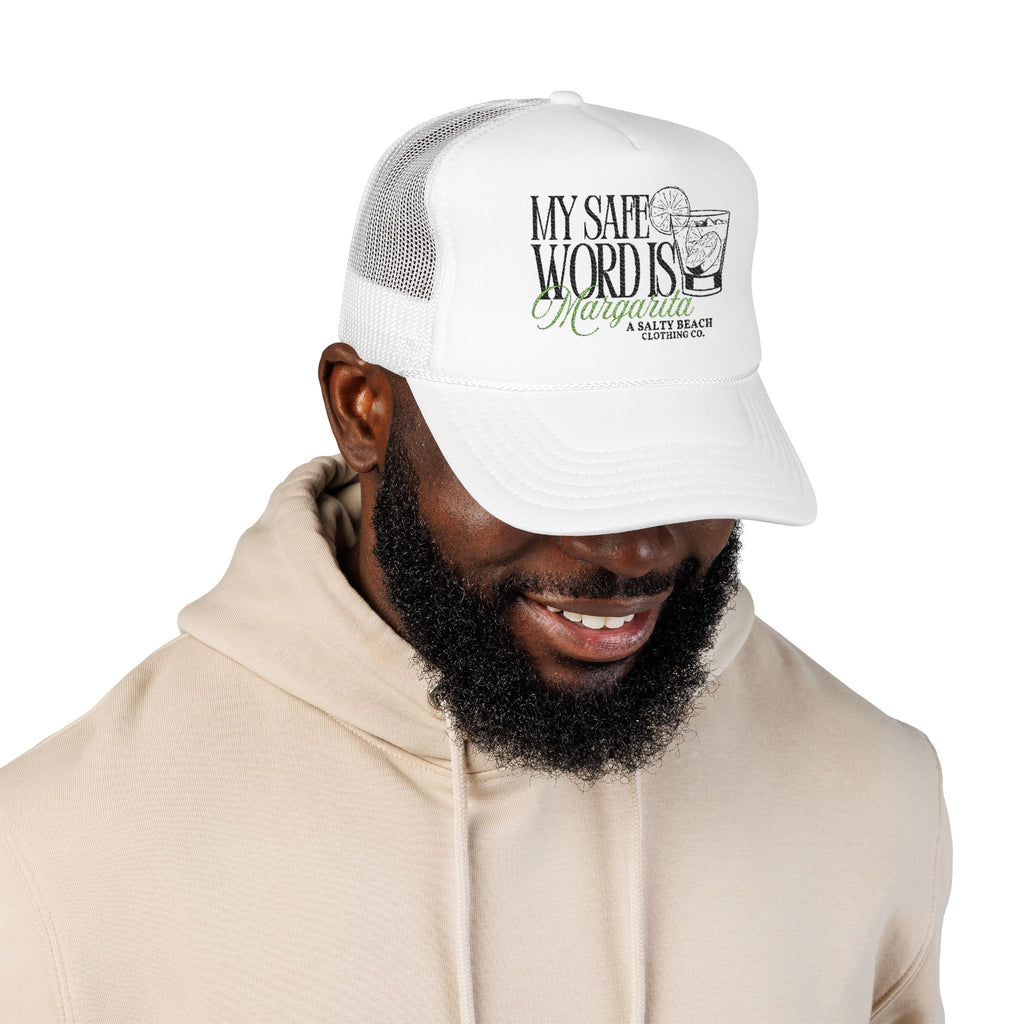 "My Safe Word Is Margarita" Trucker Hat
