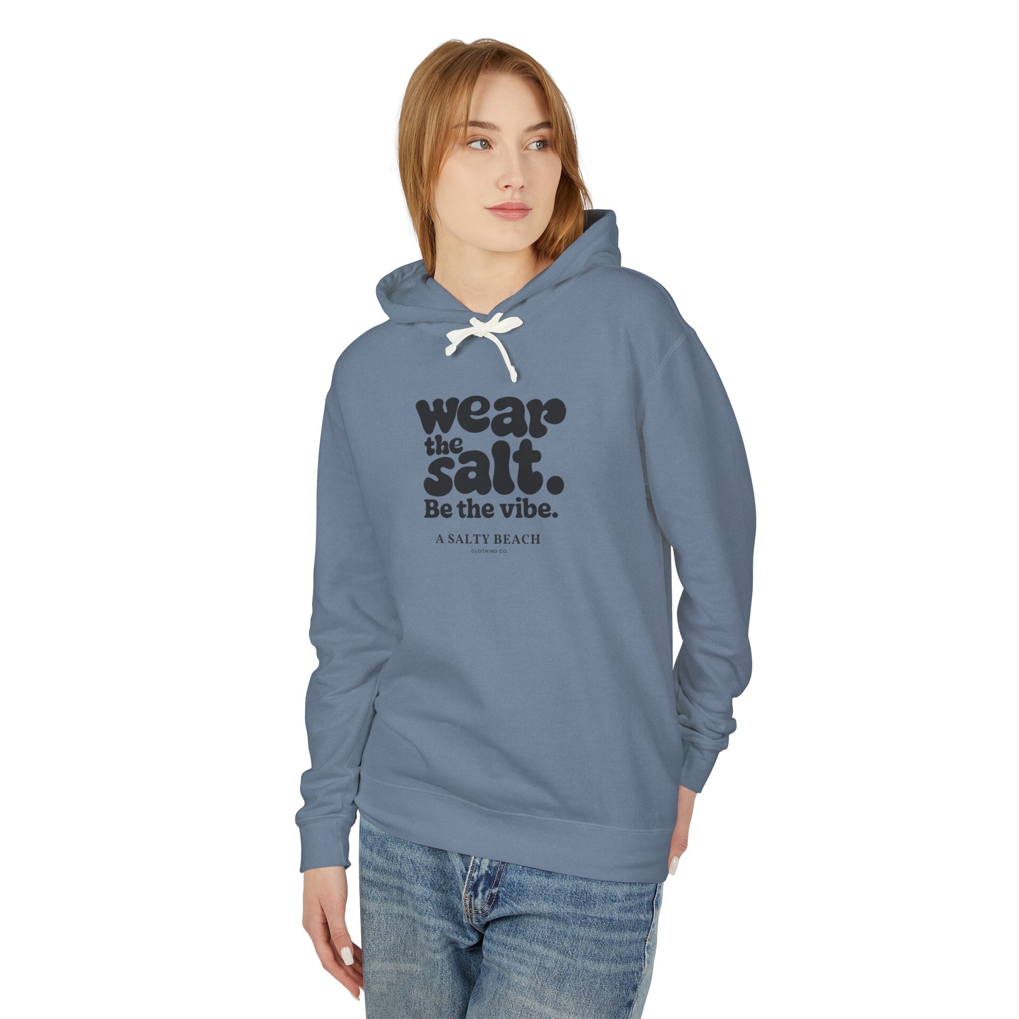 The "Retro Bubble" Slogan Pullover Hoodie