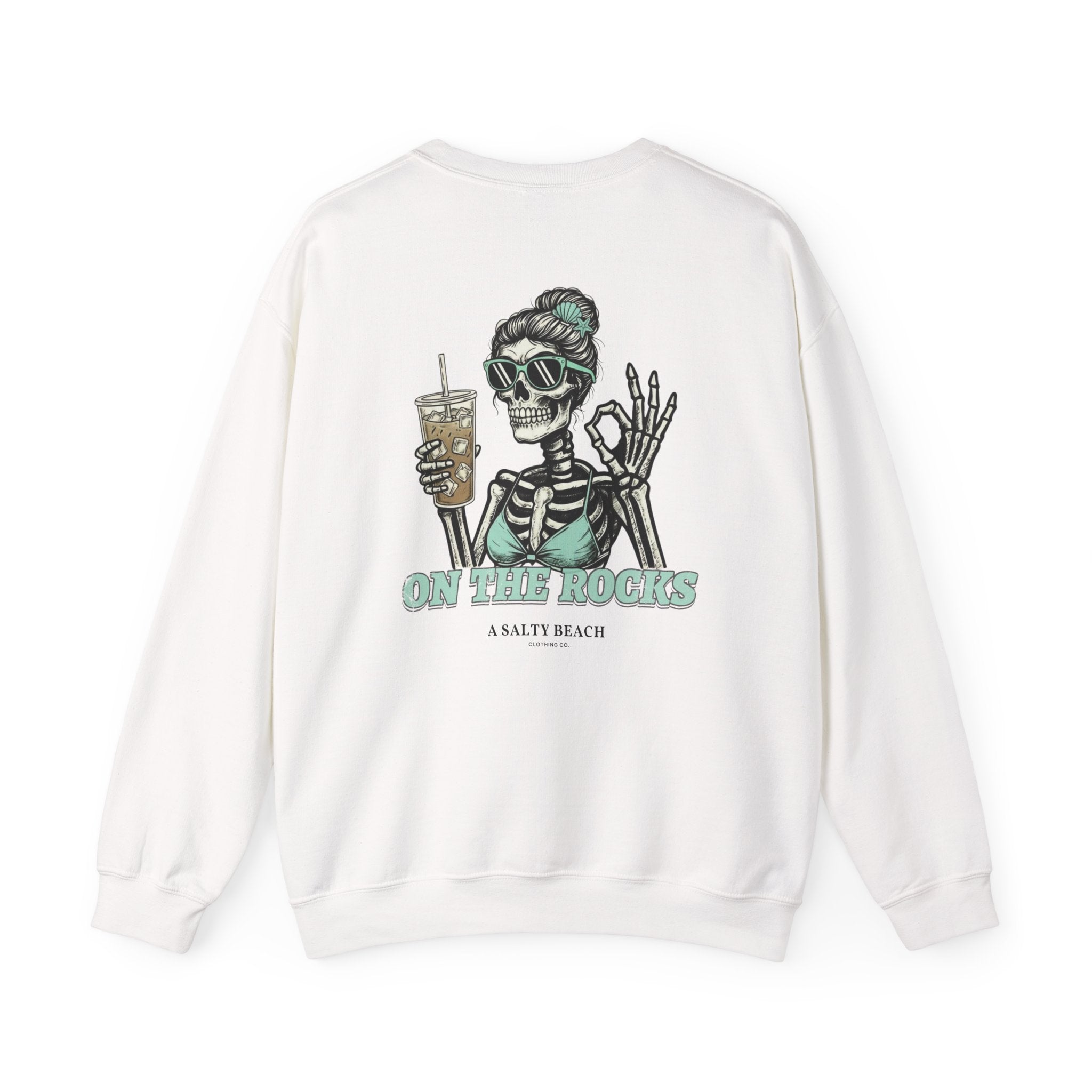 "I Like My Coffee How I Like My Margaritas. On The Rocks." Crewneck Sweatshirt