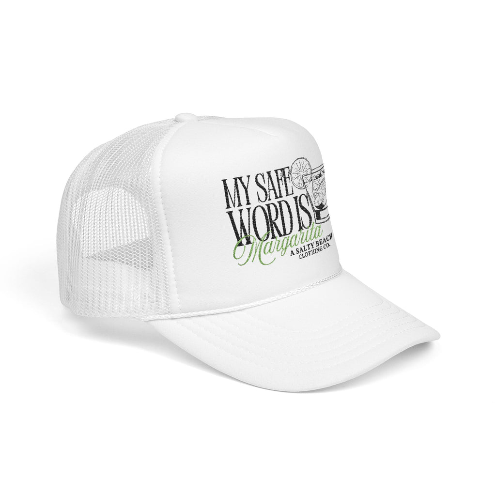 "My Safe Word Is Margarita" Trucker Hat