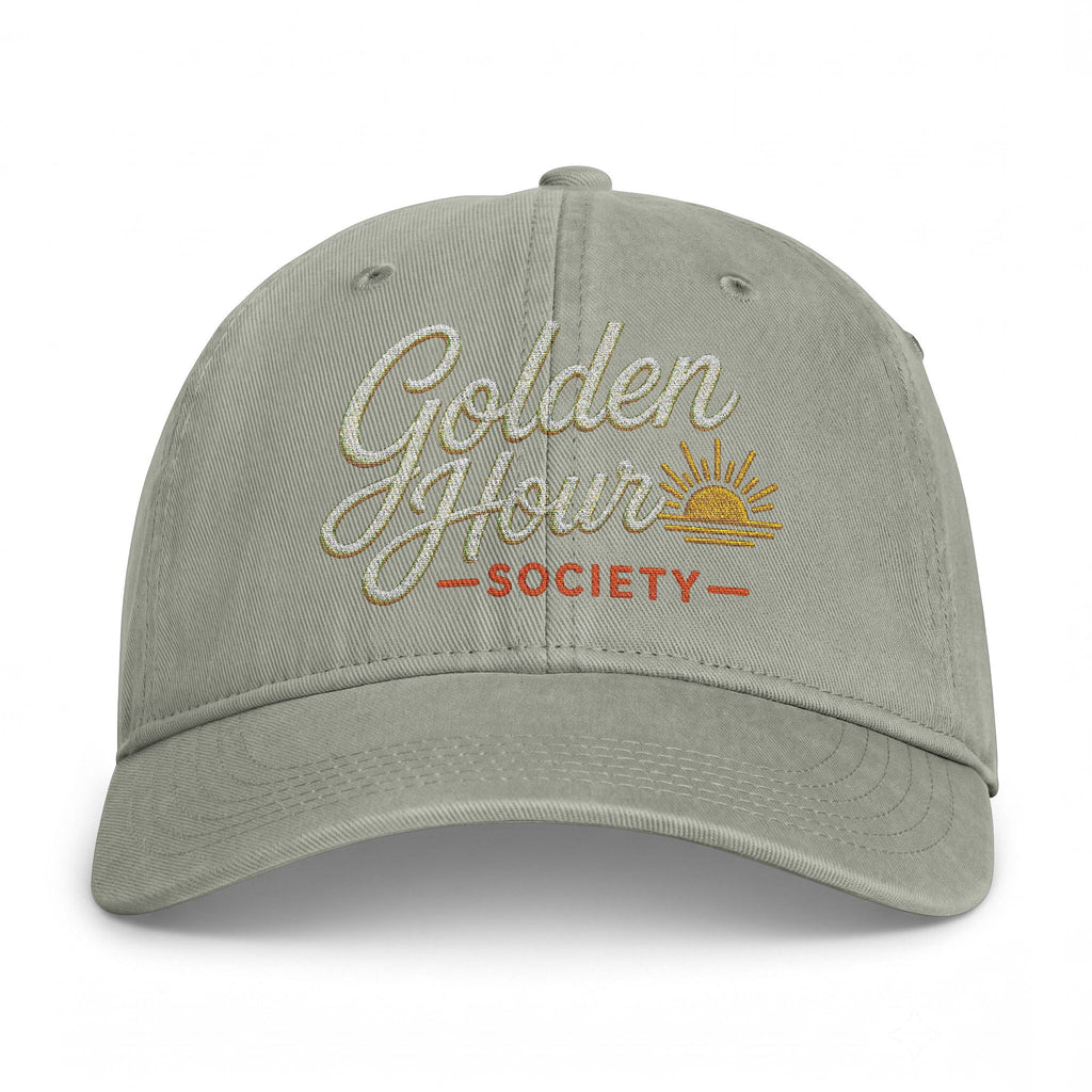 Golden Hour Society Embroidered Baseball Cap