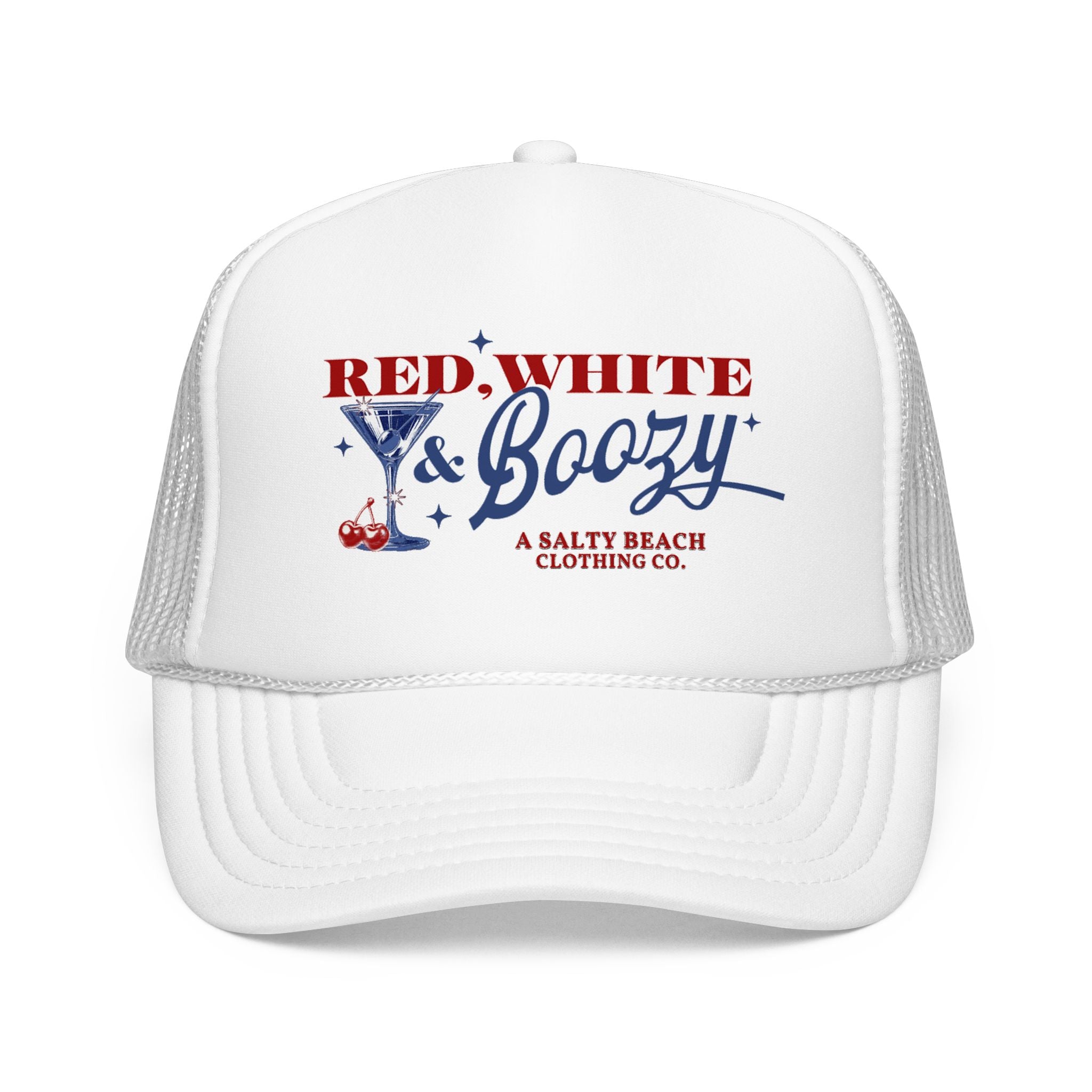 Red, White, & Boozy Trucker Hat