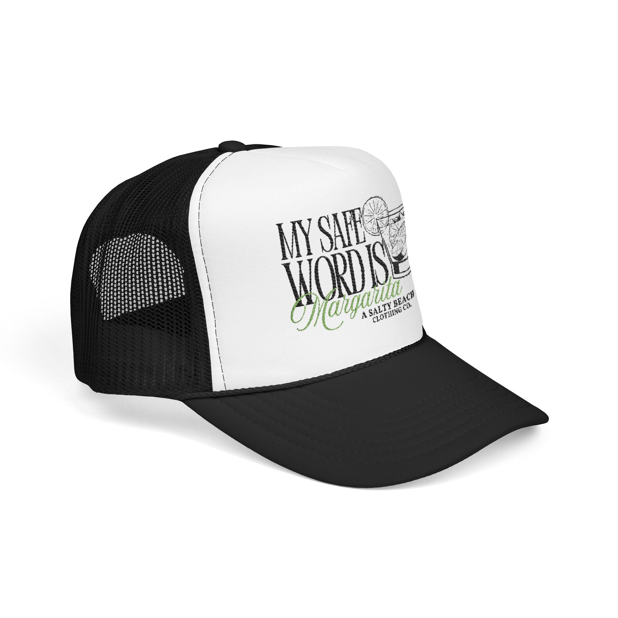 "My Safe Word Is Margarita" Trucker Hat