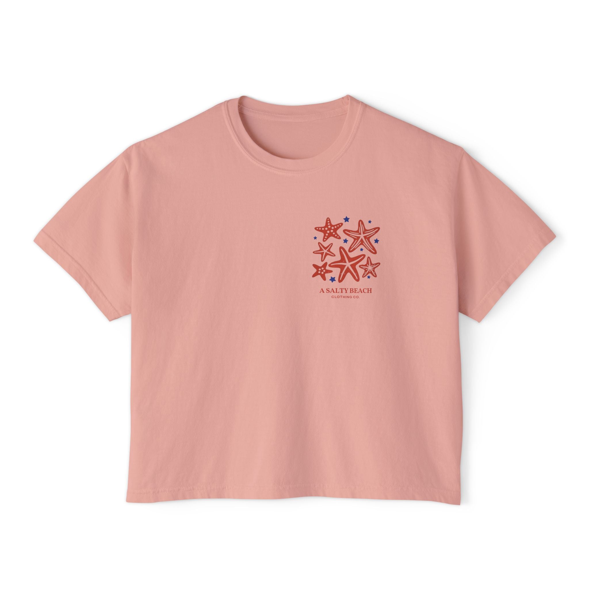 Star-Spangled & Salty Boxy Tee