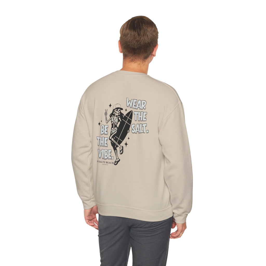 The "Skeleton Chic" Crewneck Sweatshirt