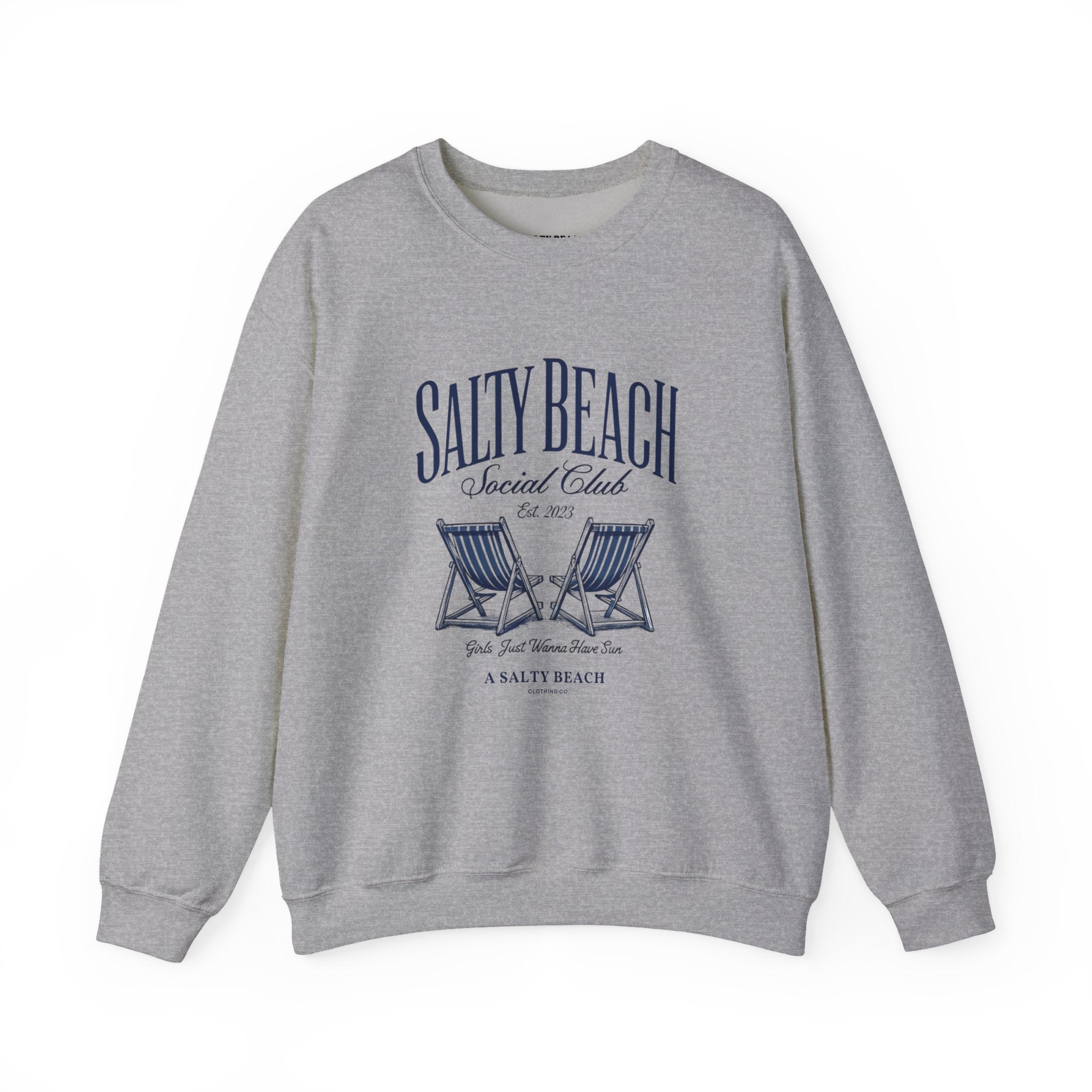 Salty Beach Social Club Crewneck