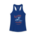 Red, White, & Salty Wave Racerback Tank