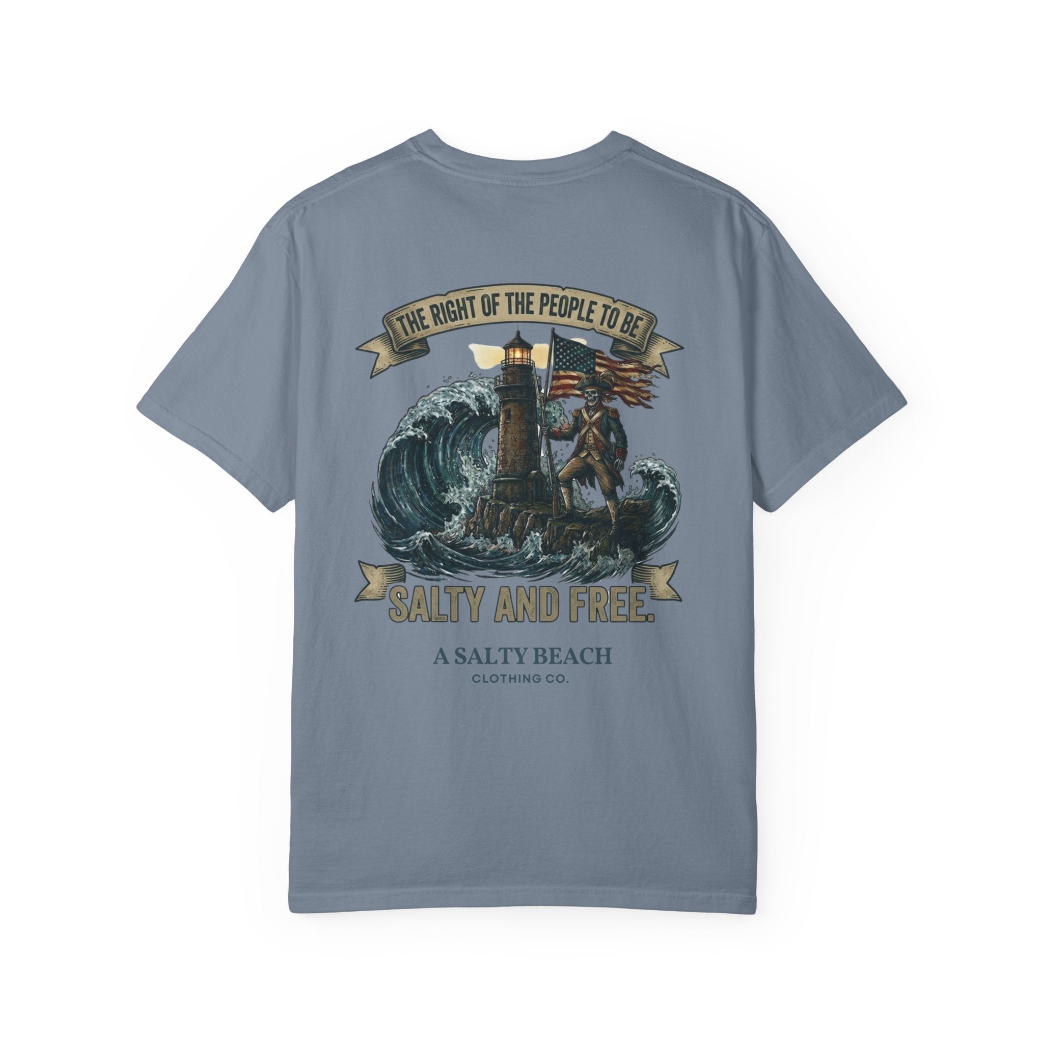Salty and Free Men's Tee
