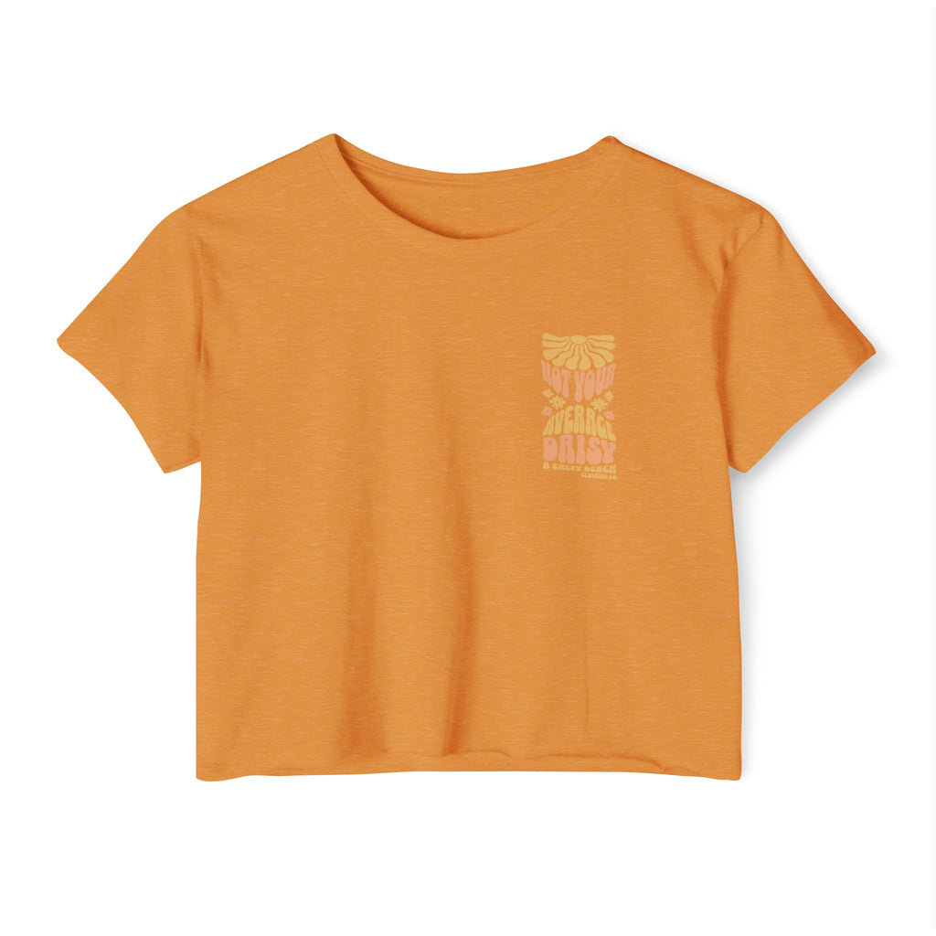 "Not Your Average Daisy" Crop Top