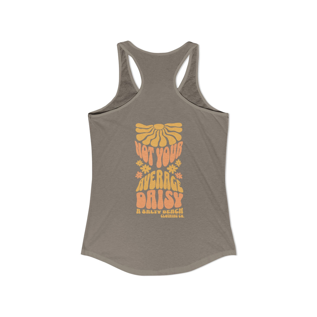Not Your Average Daisy Racerback Tank