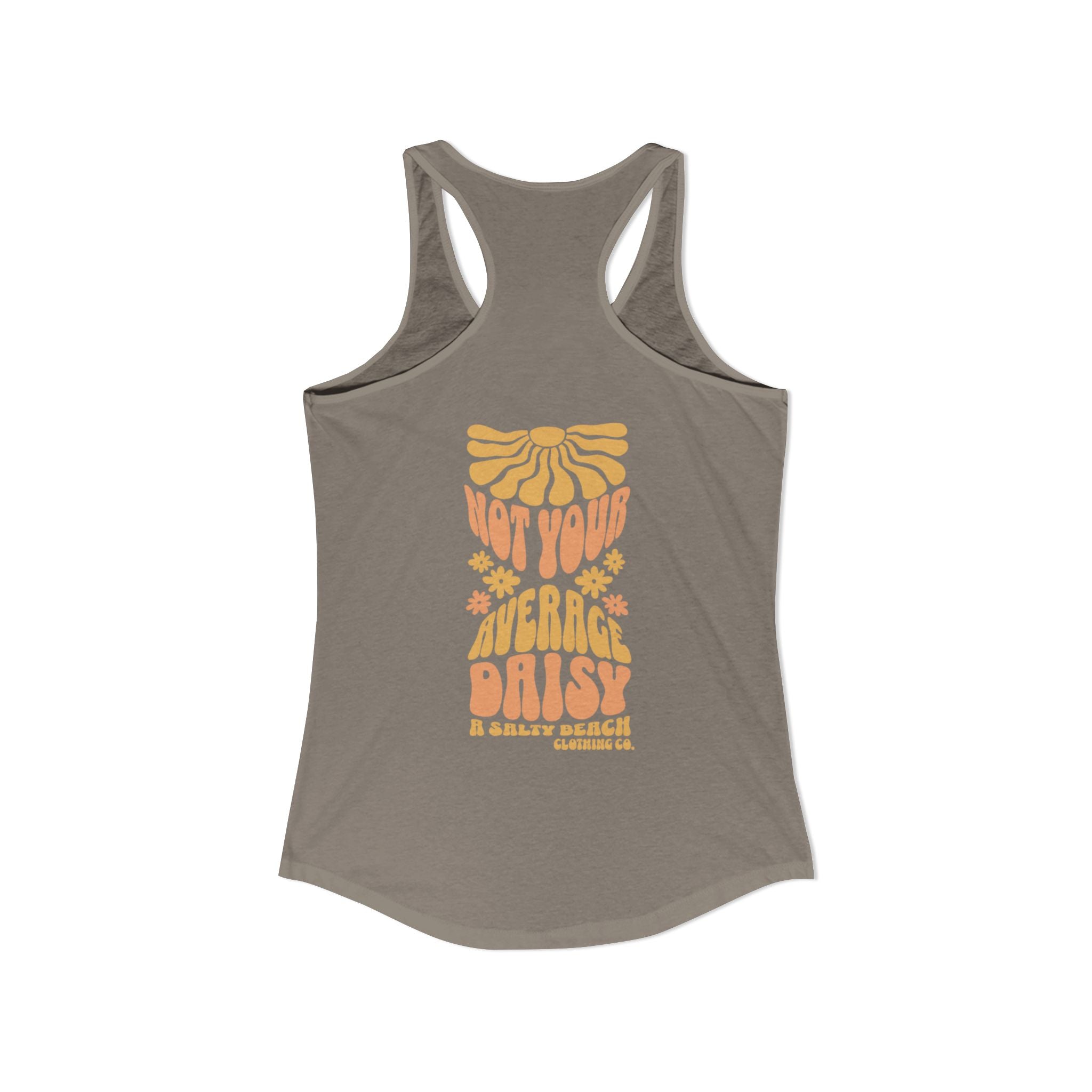 Not Your Average Daisy Racerback Tank