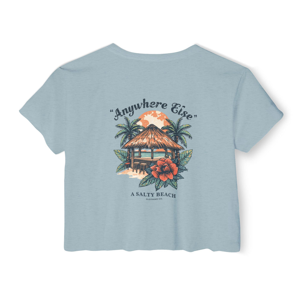 "I'd Rather Be Anywhere Else" Crop Top