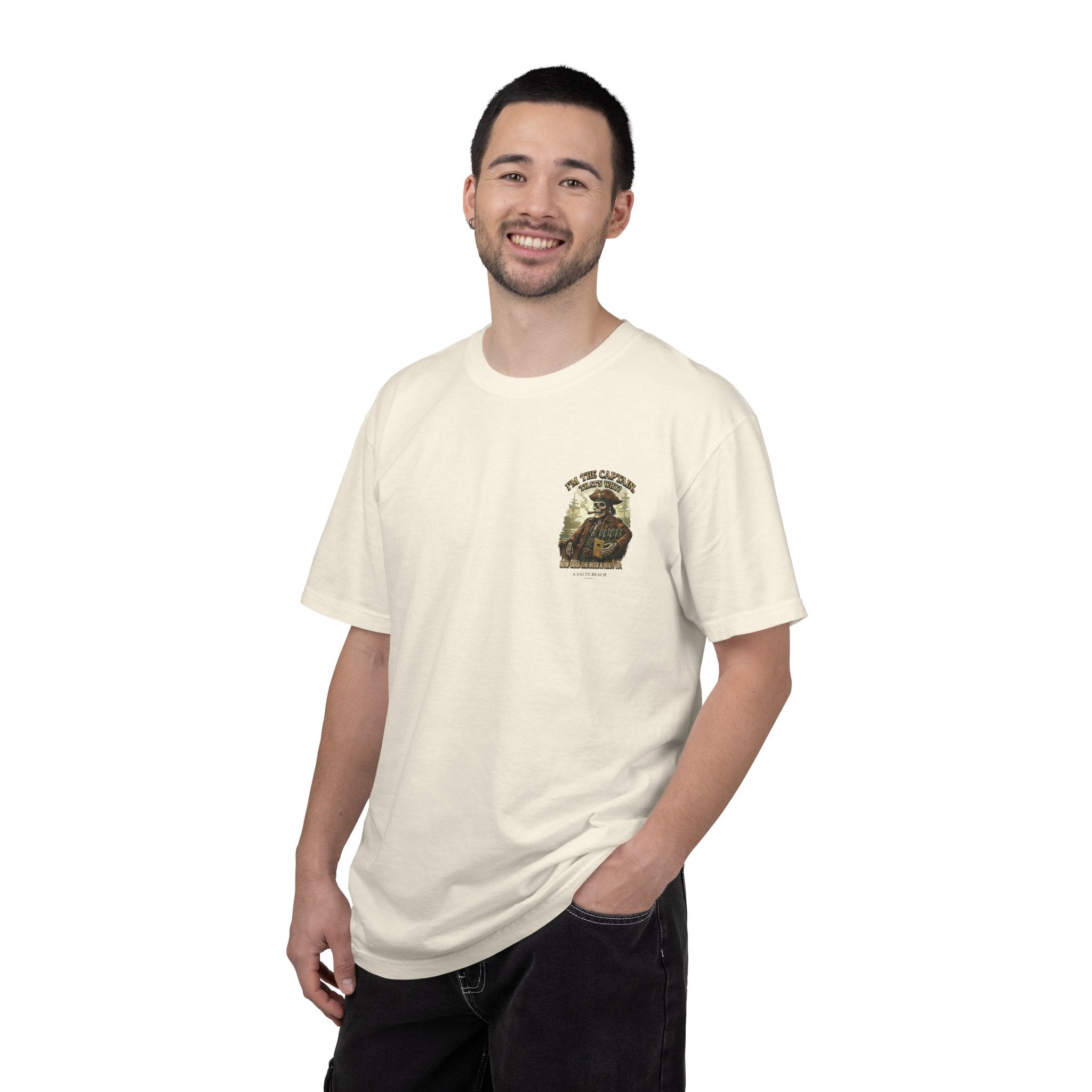 “I’m the Captain, That's Why." Men's Tee