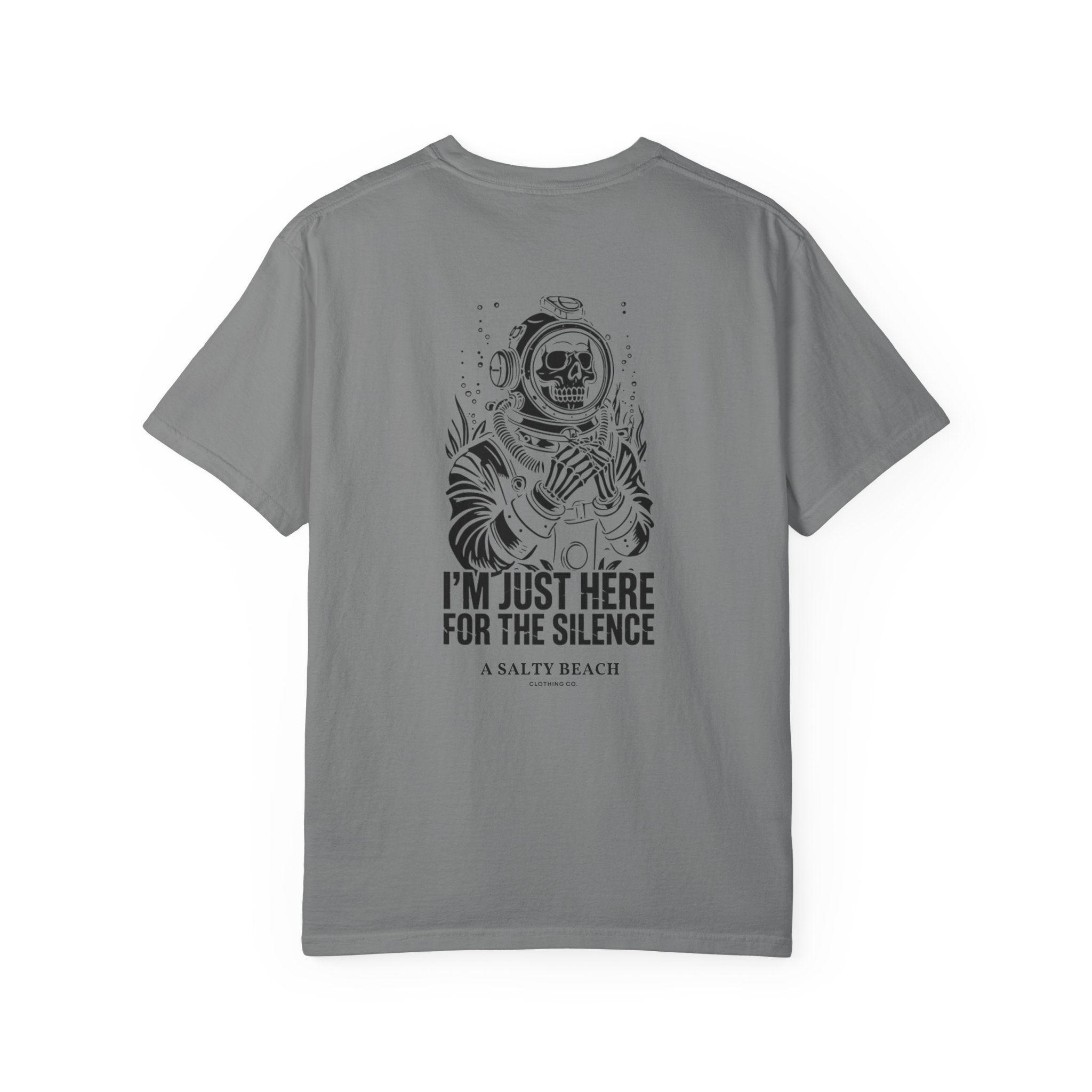 The "I'm Just Here for the Silence" Men's Tee