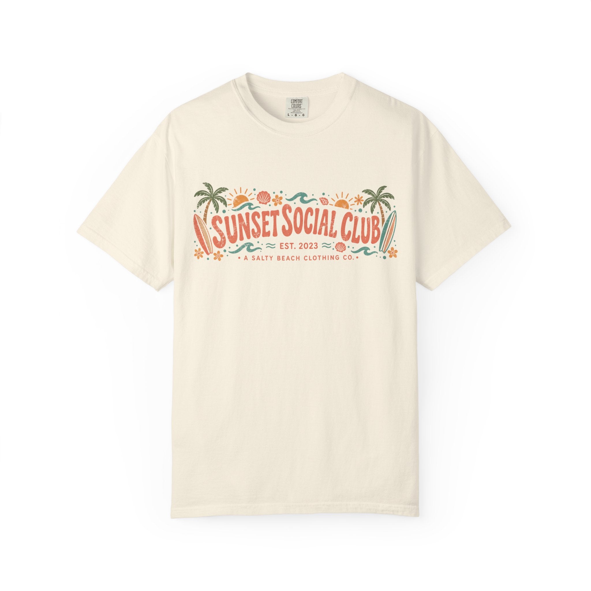 Sunset Social Club Tee