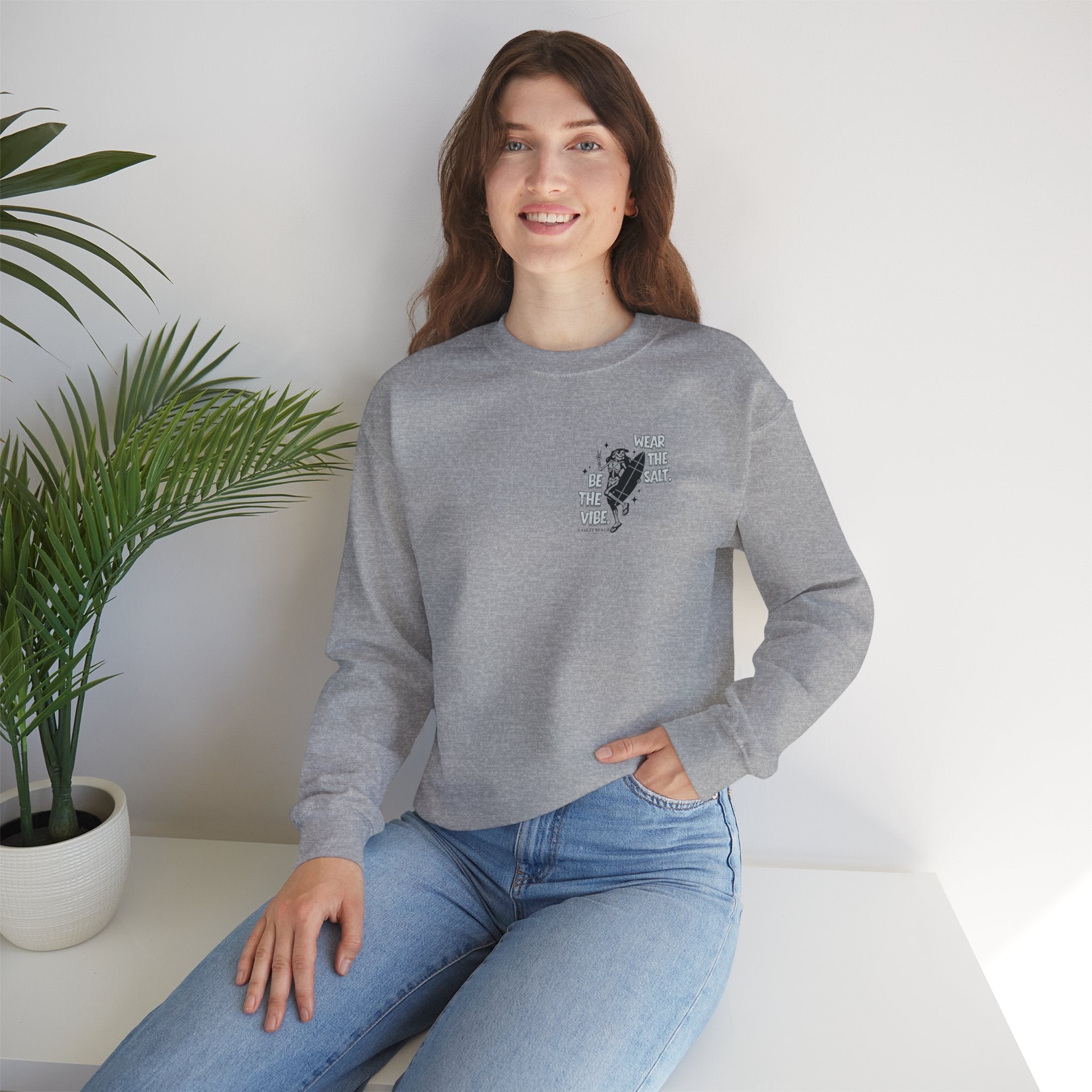 The "Skeleton Chic" Crewneck Sweatshirt
