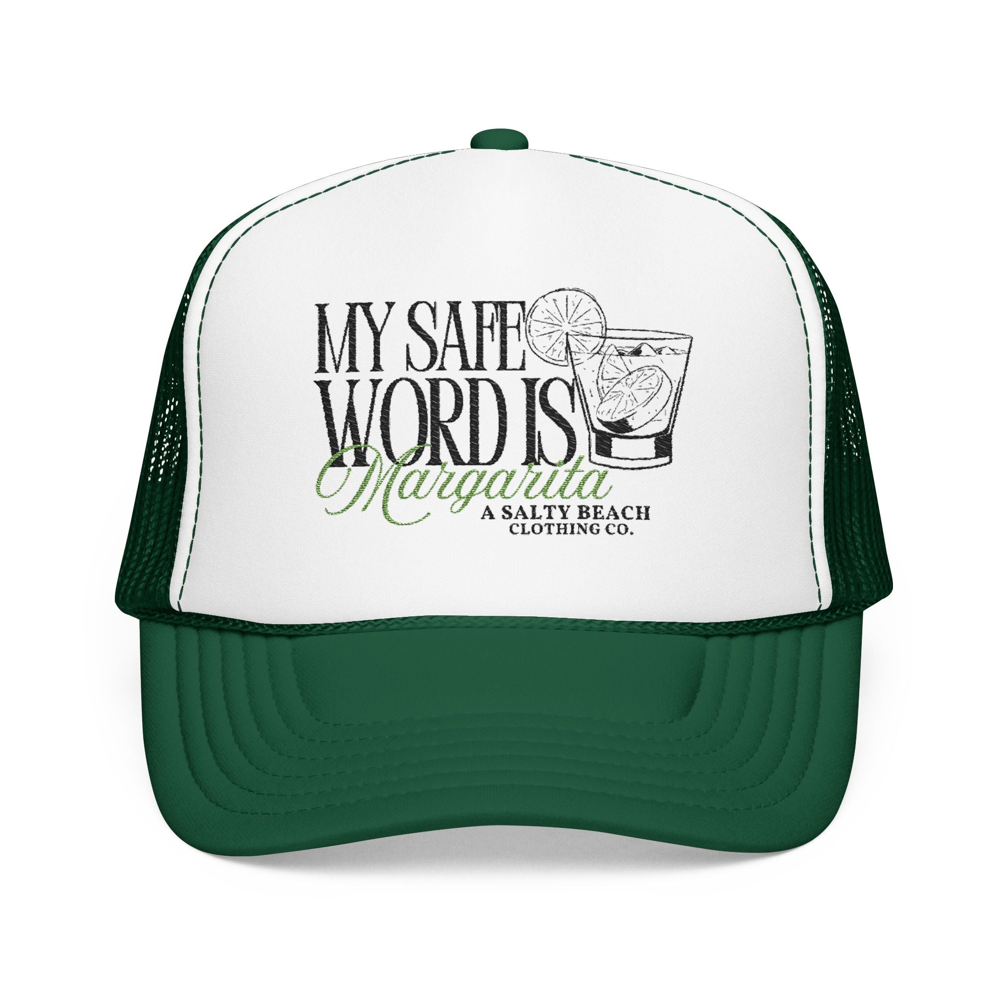 "My Safe Word Is Margarita" Trucker Hat