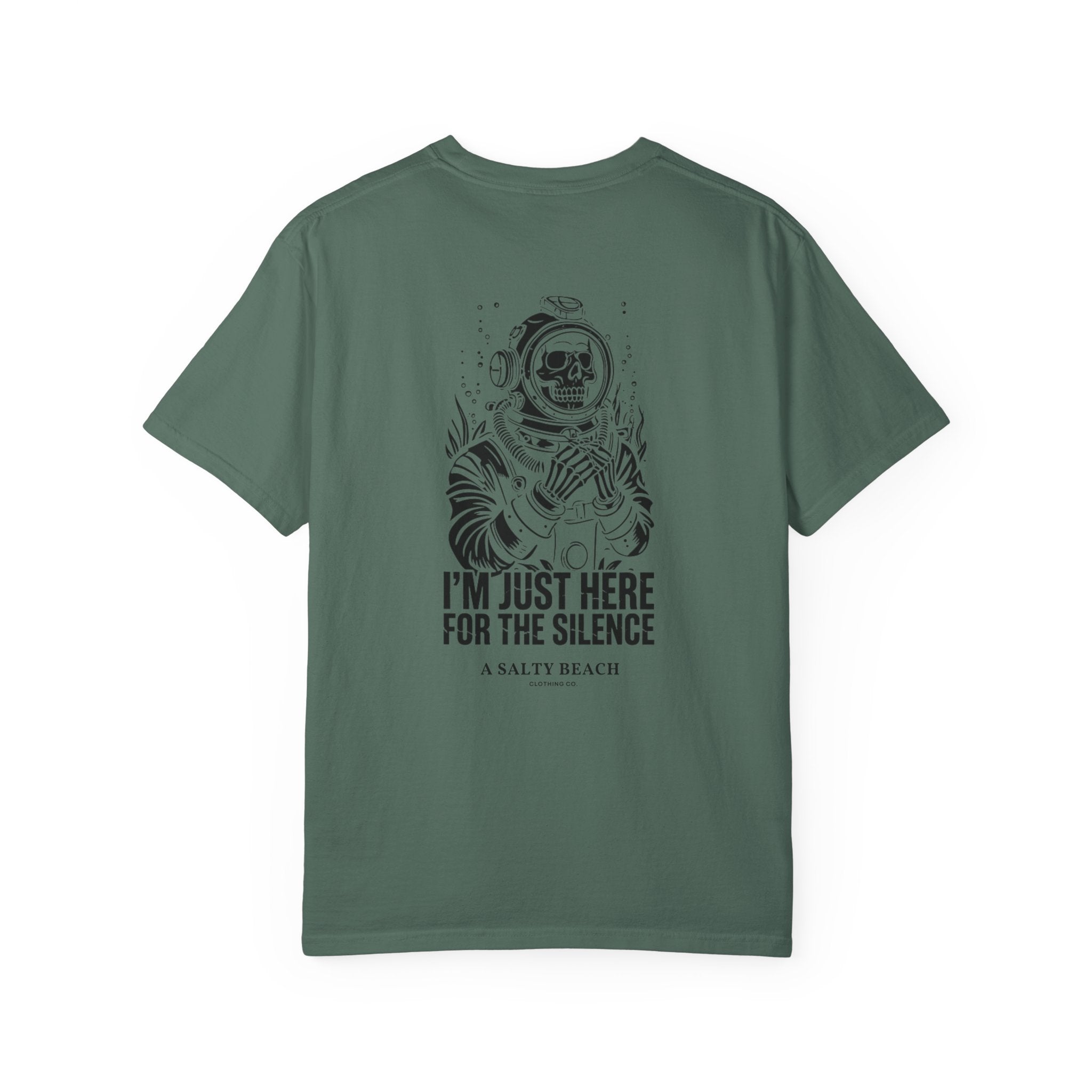 The "I'm Just Here for the Silence" Men's Tee