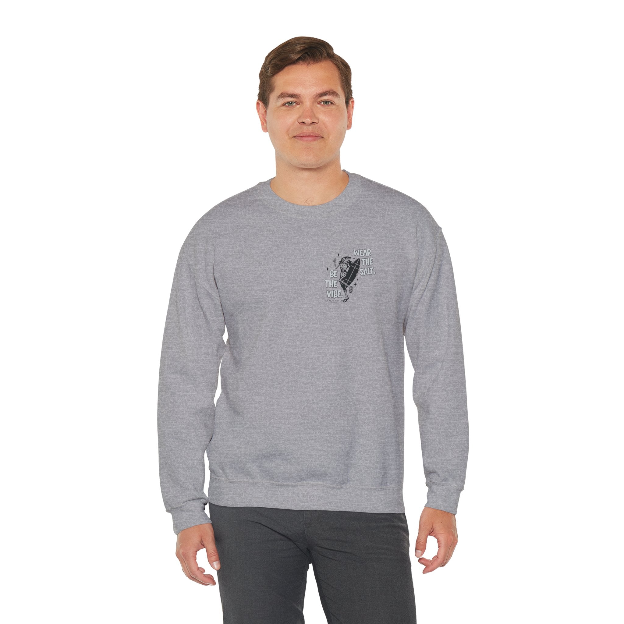 The "Skeleton Chic" Crewneck Sweatshirt