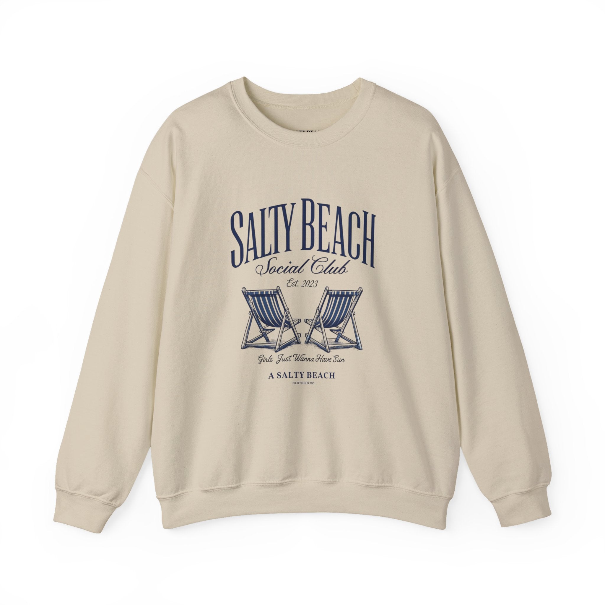 Salty Beach Social Club Crewneck
