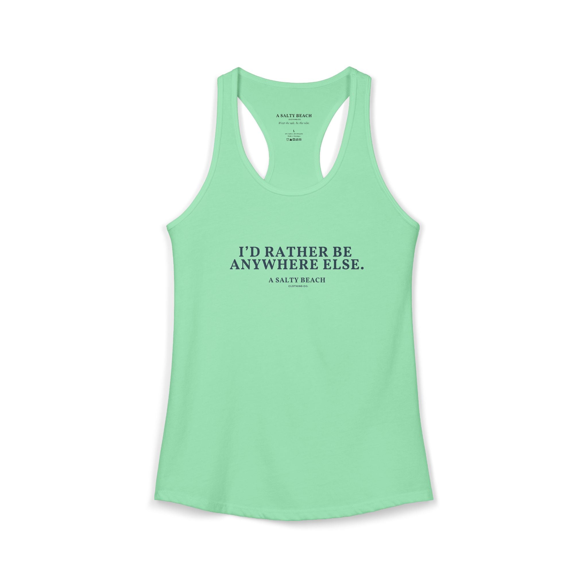 "Anywhere Else" Racerback Tank