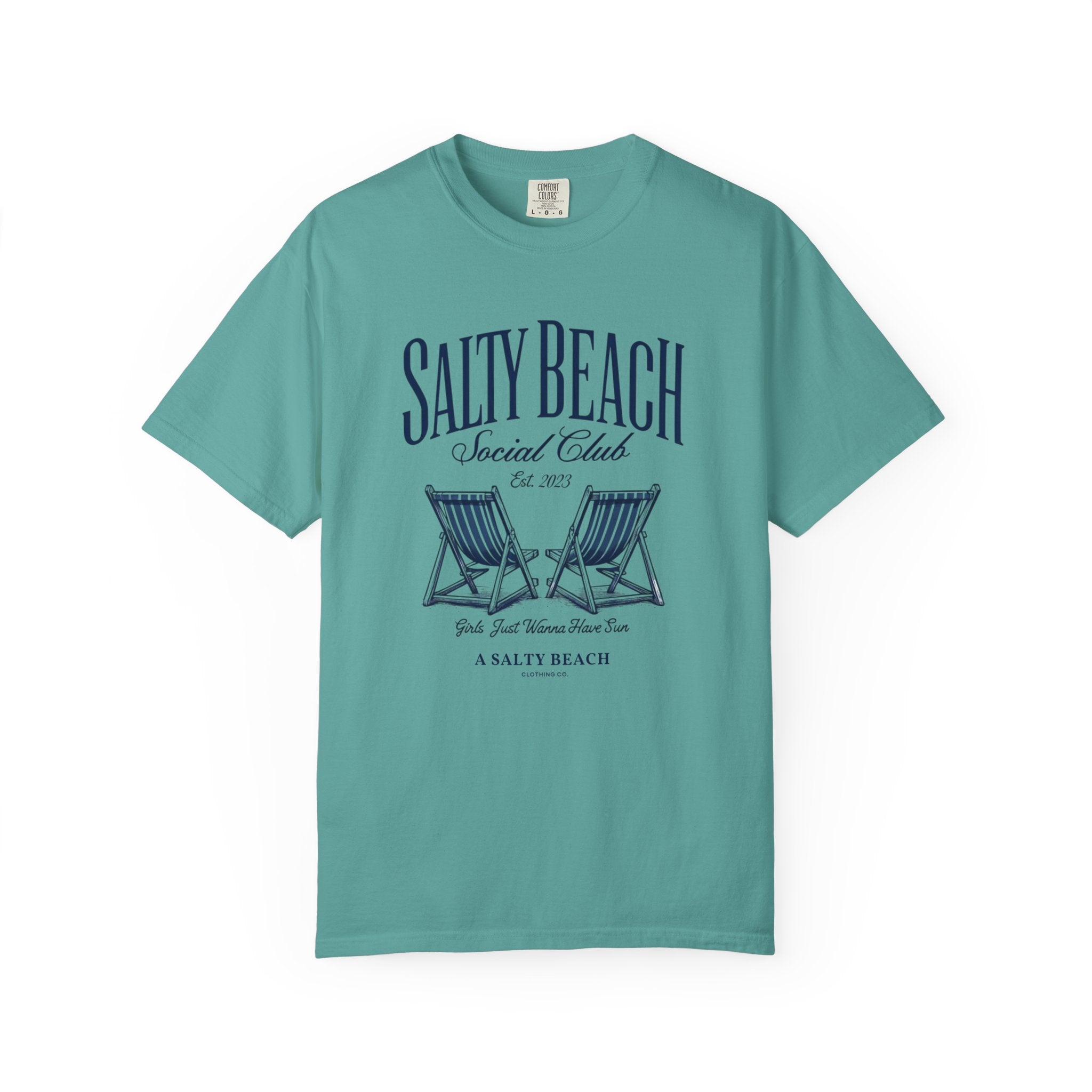 The Salty Beach Social Club Tee