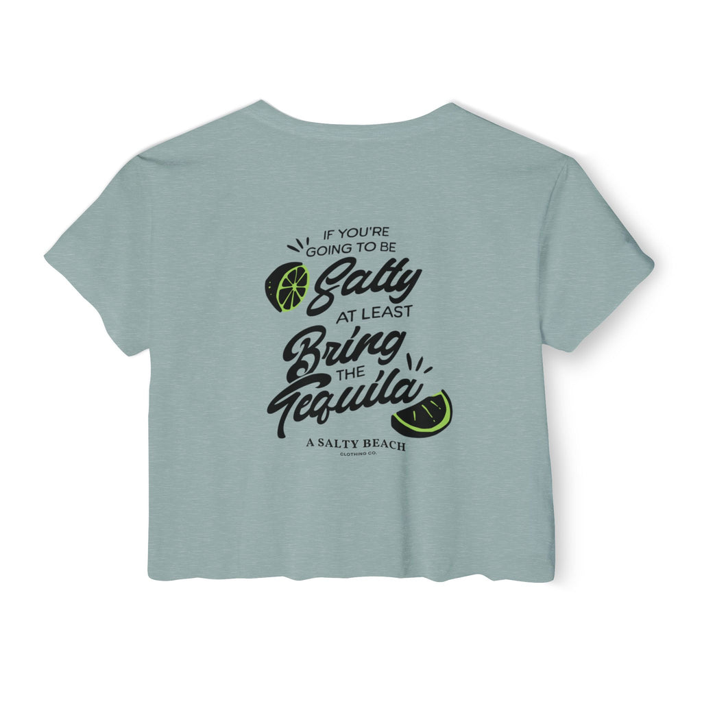 "If You're Going to be Salty" Crop Top