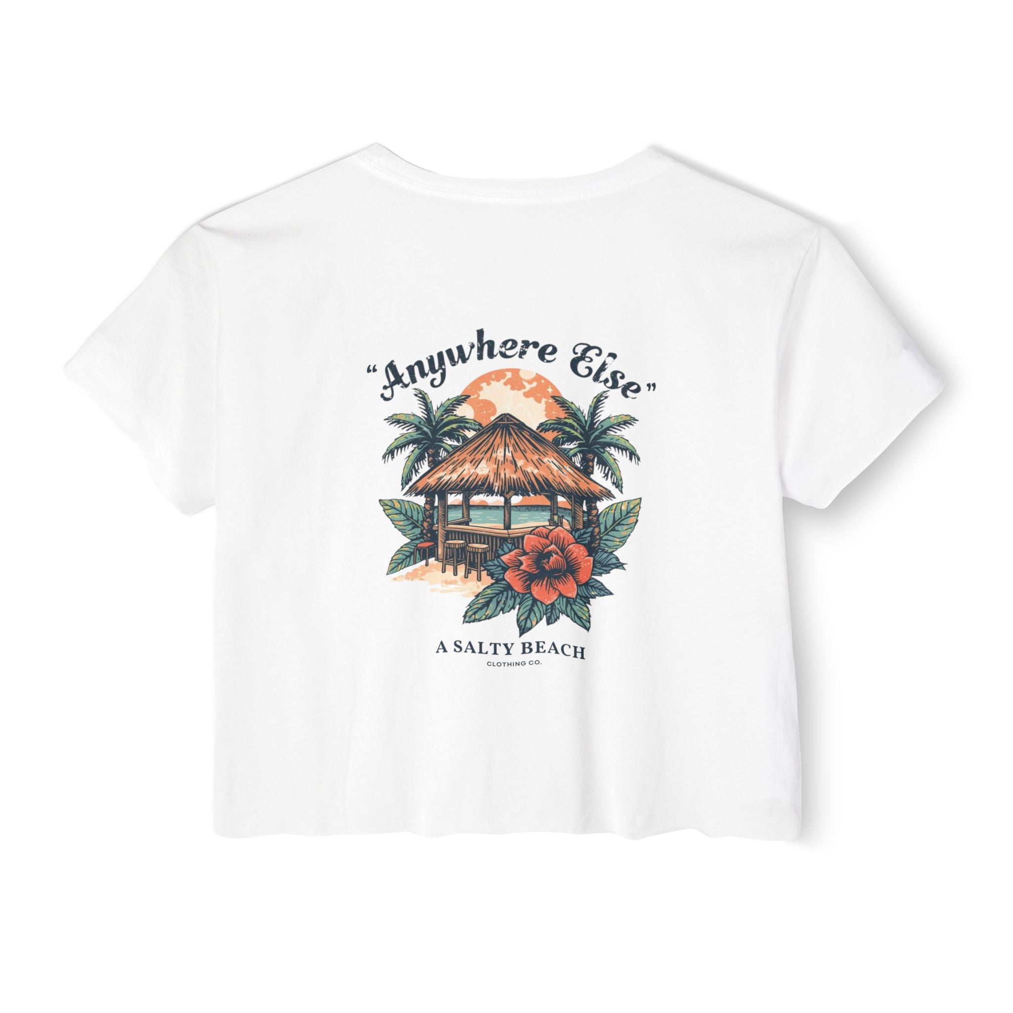 "I'd Rather Be Anywhere Else" Crop Top