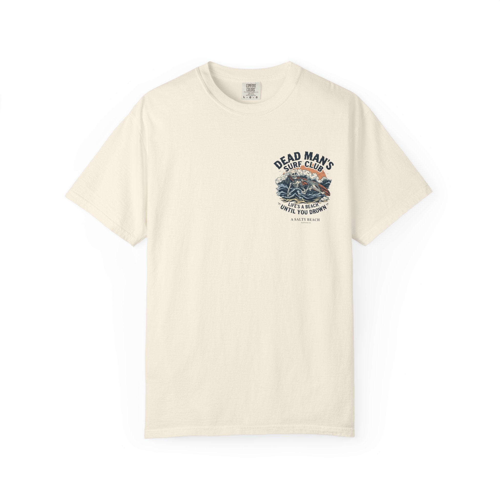 Dead Man's Surf Club 'Life's a Beach Until You Drown' Men's Tee