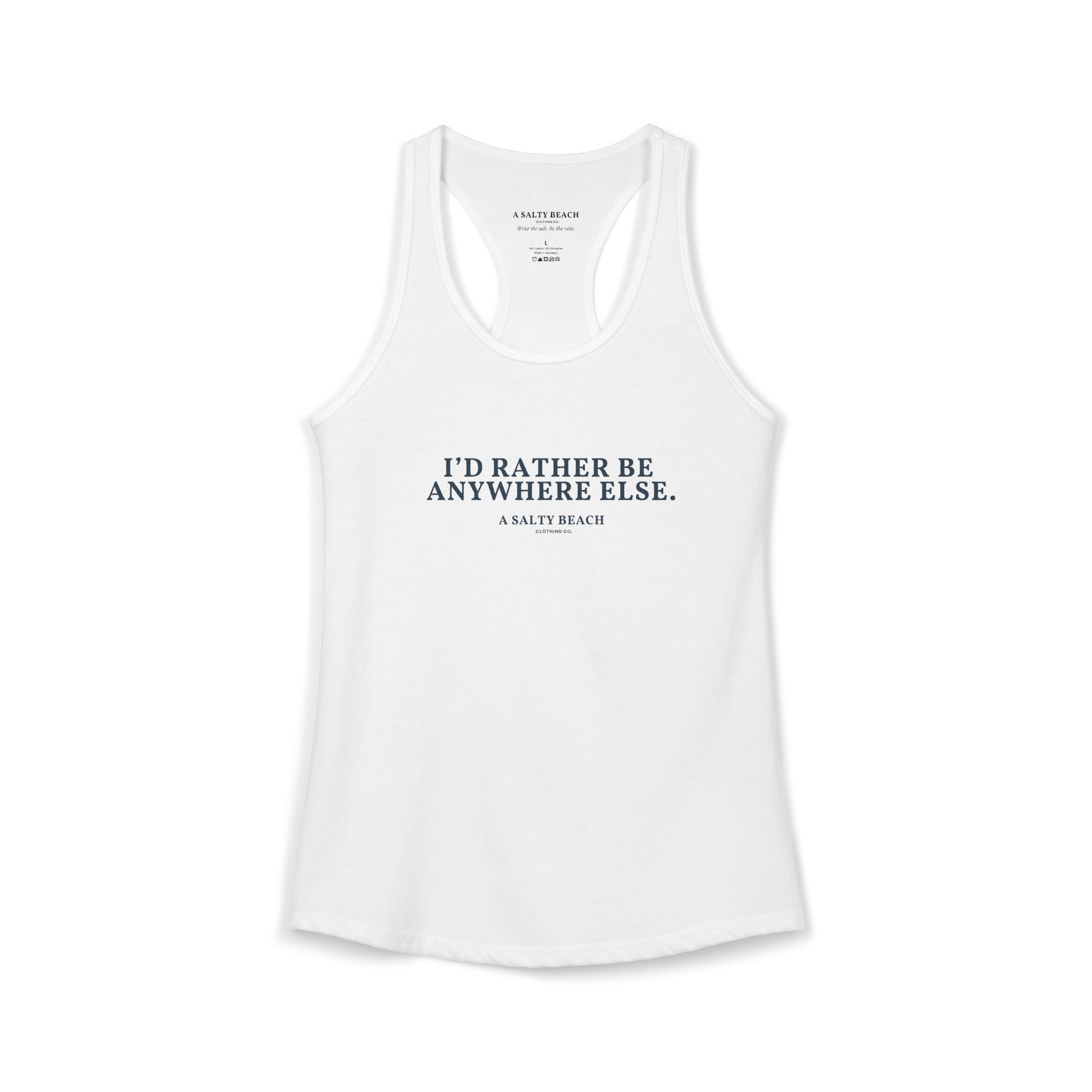"Anywhere Else" Racerback Tank