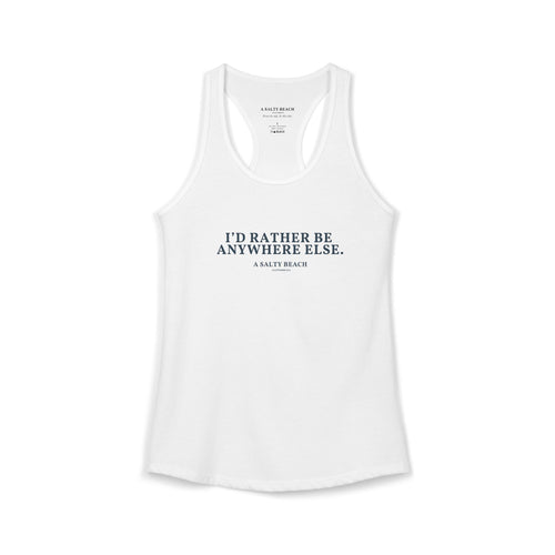"Anywhere Else" Racerback Tank