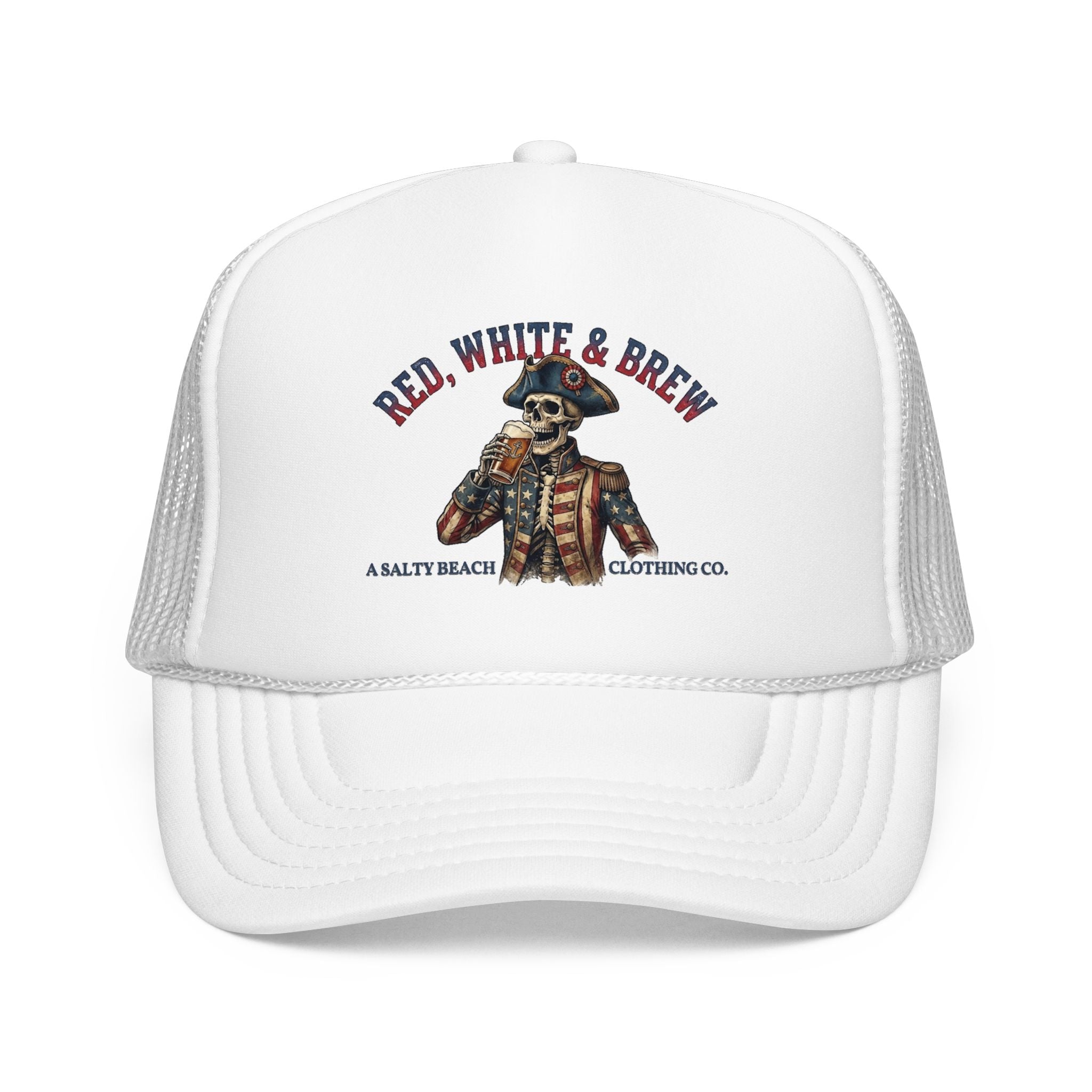 "Red, White & Brew" Trucker Hat