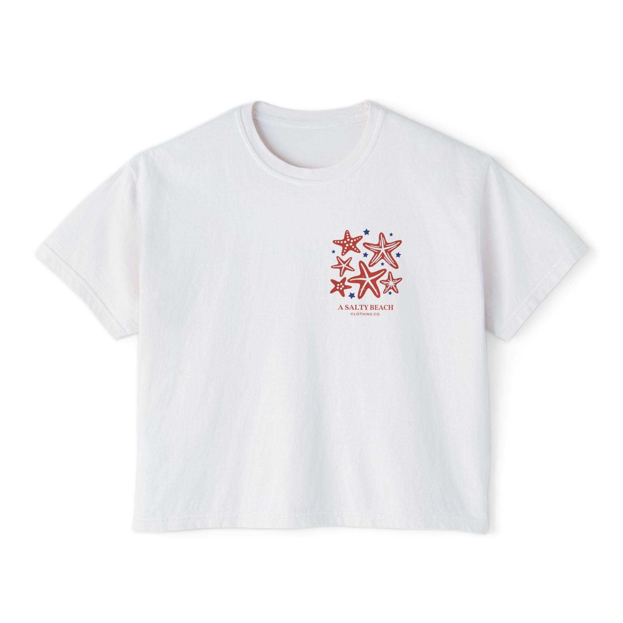 Star-Spangled & Salty Boxy Tee